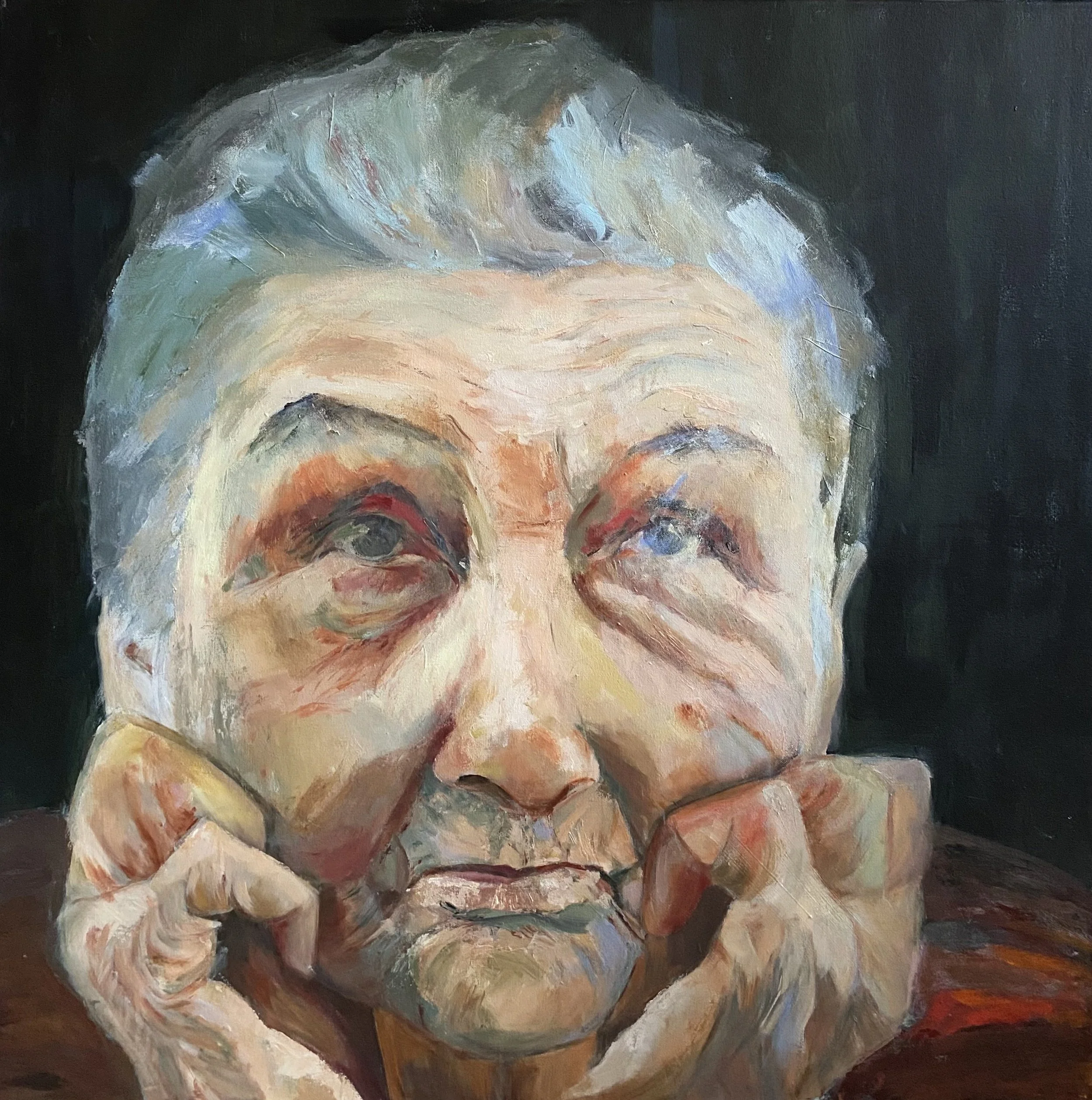 Elisabeth, 2024
Acryl auf Leinwand, 80 x80 cm