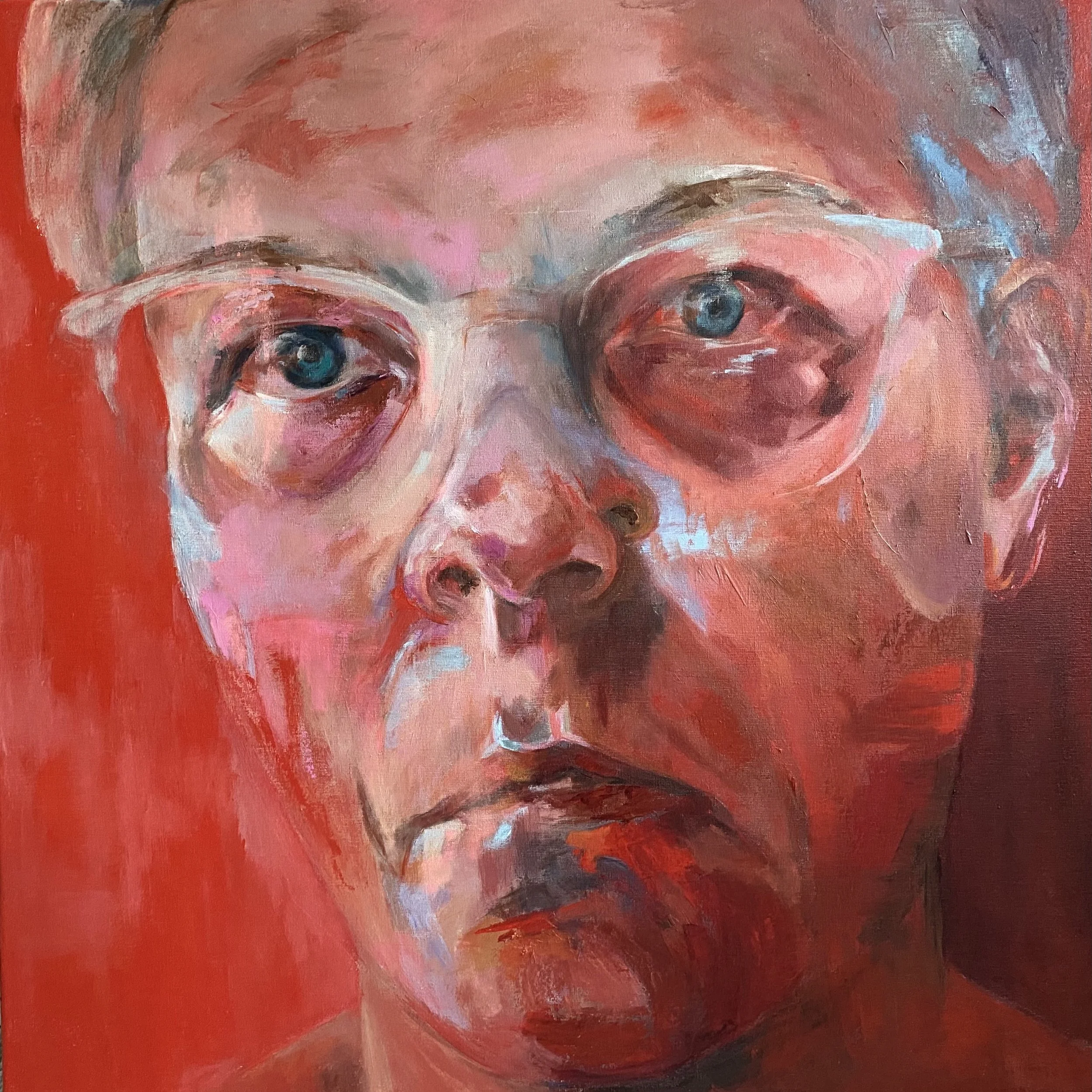 1,5 Grad, 2024
Acryl auf Leinwand, 100 x 100 cm