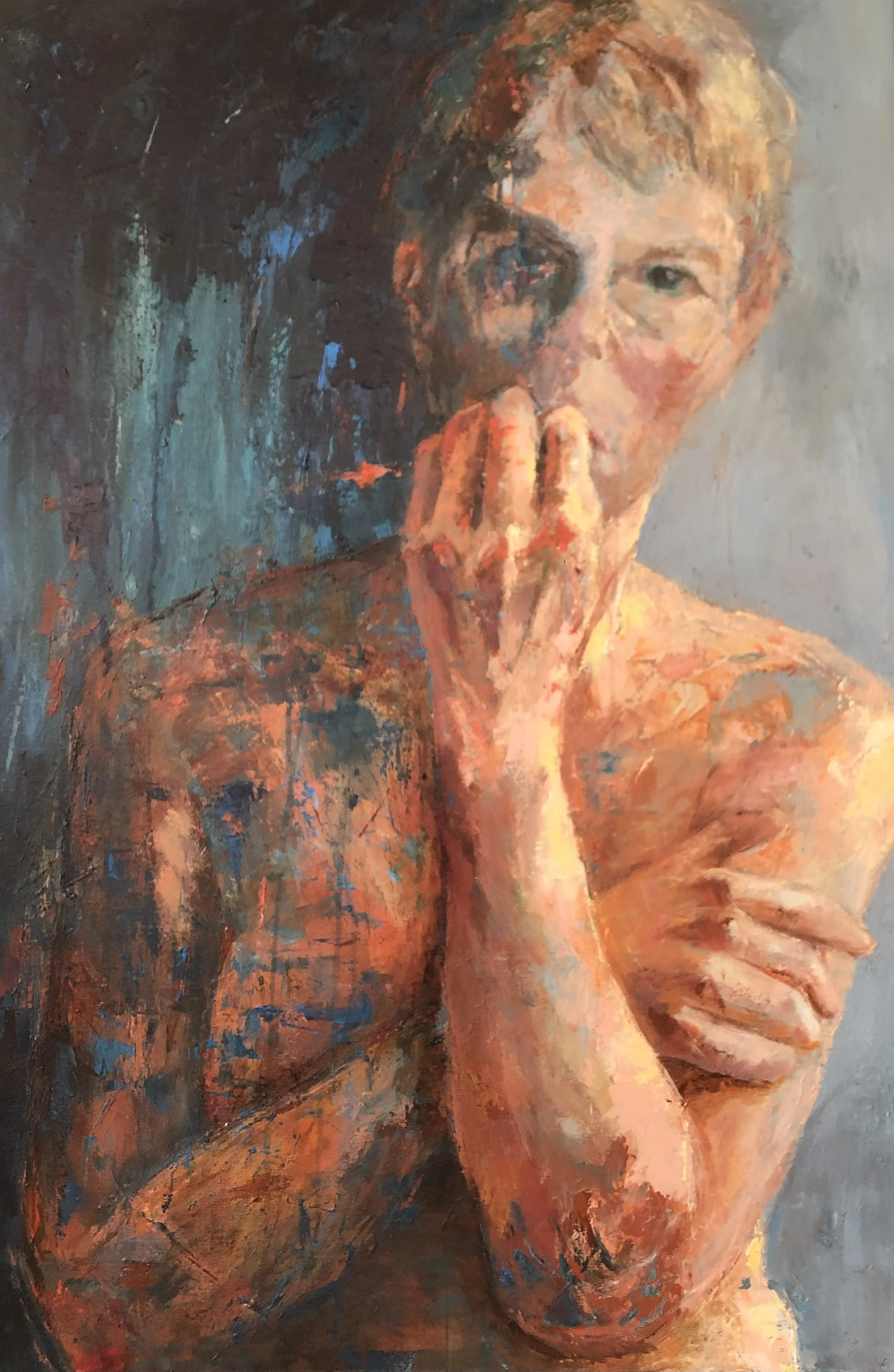 Das Selbst II, 2022
Acryl auf Leinwand 120 x 80 cm