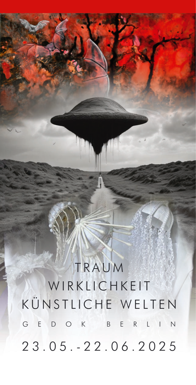 Traum - Wirklichkeit - Künstliche Welten - Ausstellung in der Galerie GEDOK, Berlin