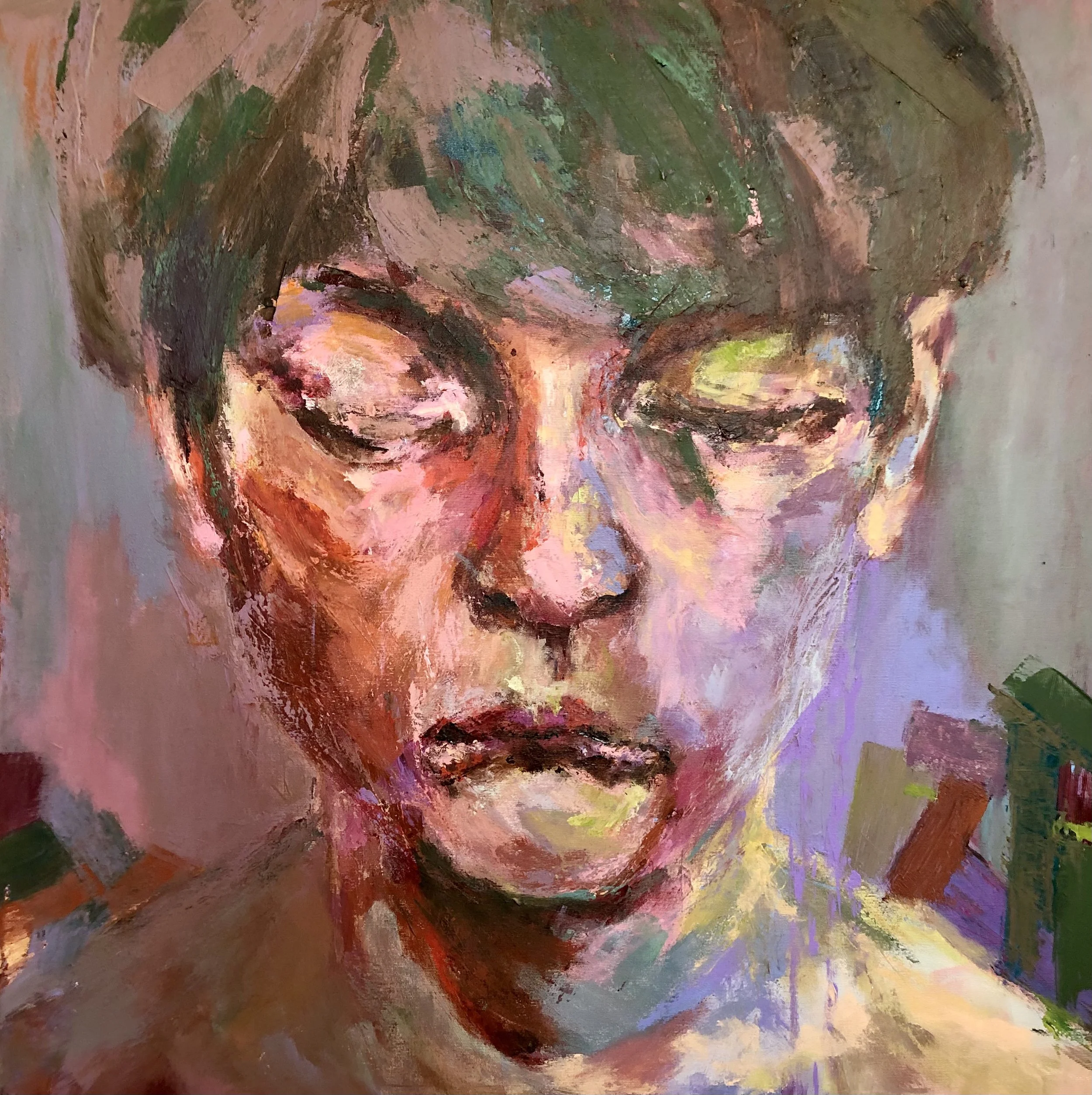 Lukas, 2022
Acryl auf Leinwand, 80 x 80cm