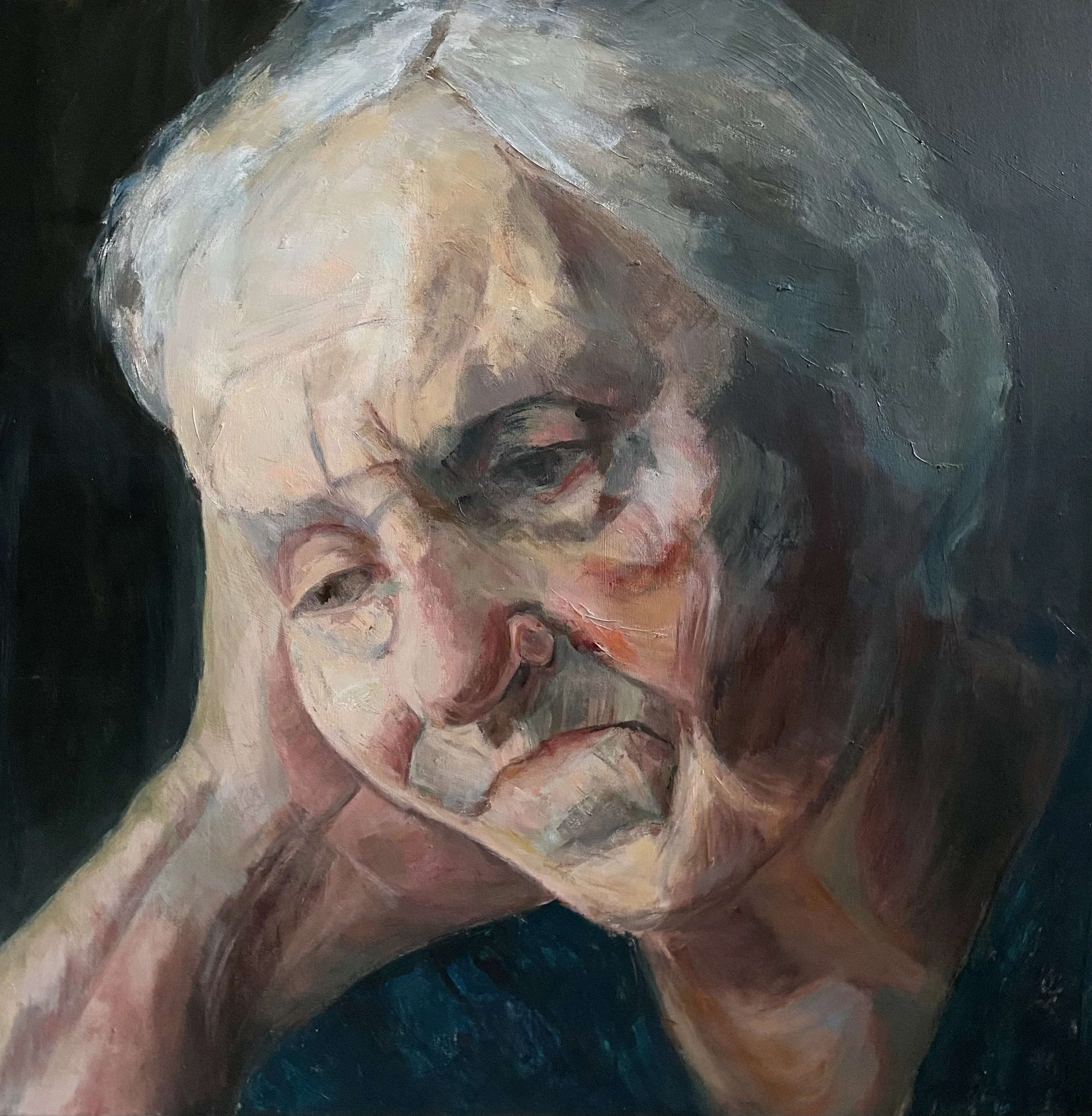 Dorothea, 2024
Acryl auf Leinwand, 80 80cm