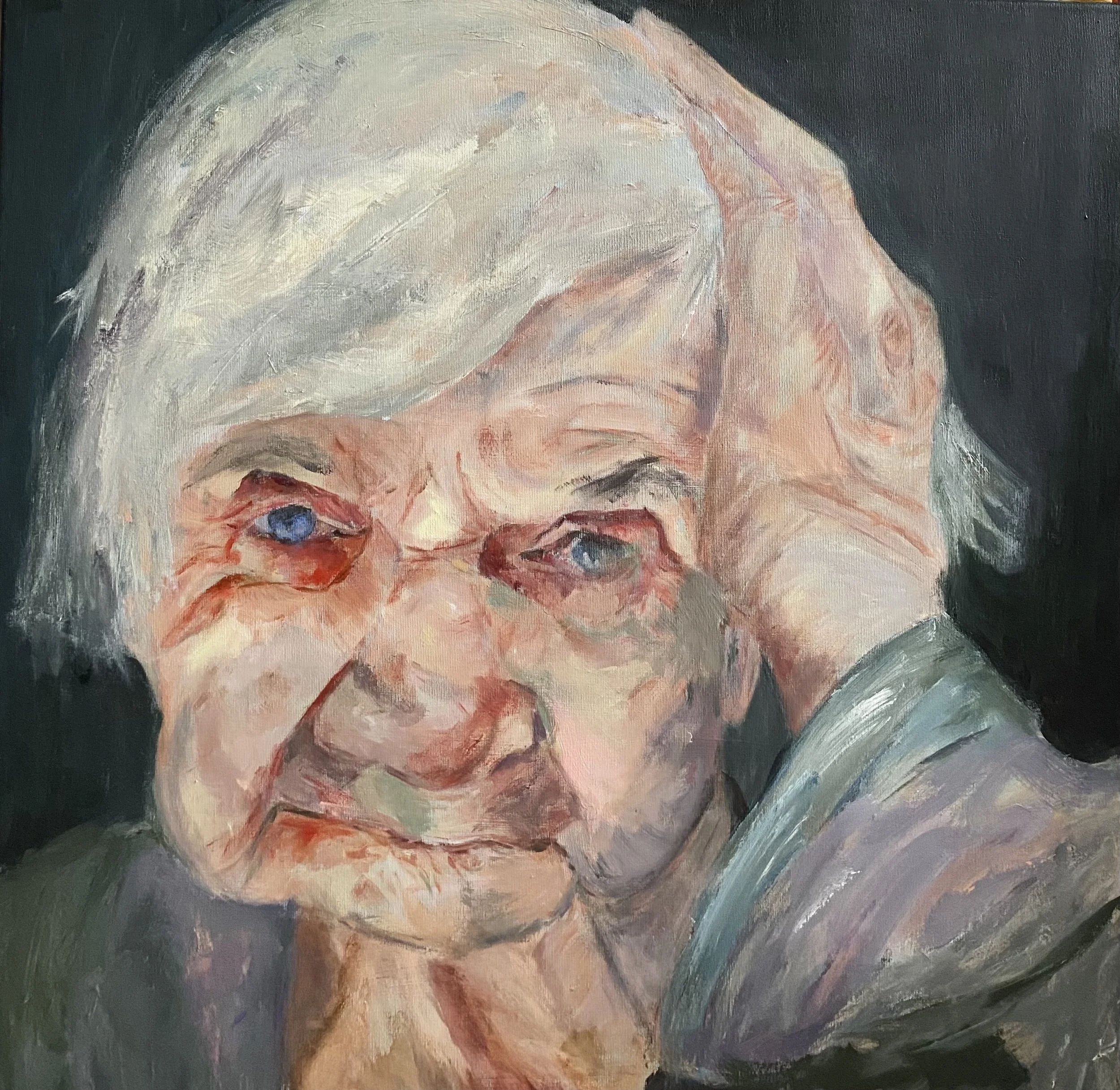 Doris, 2024
Acryl auf Leinwand, 80 x80 cm