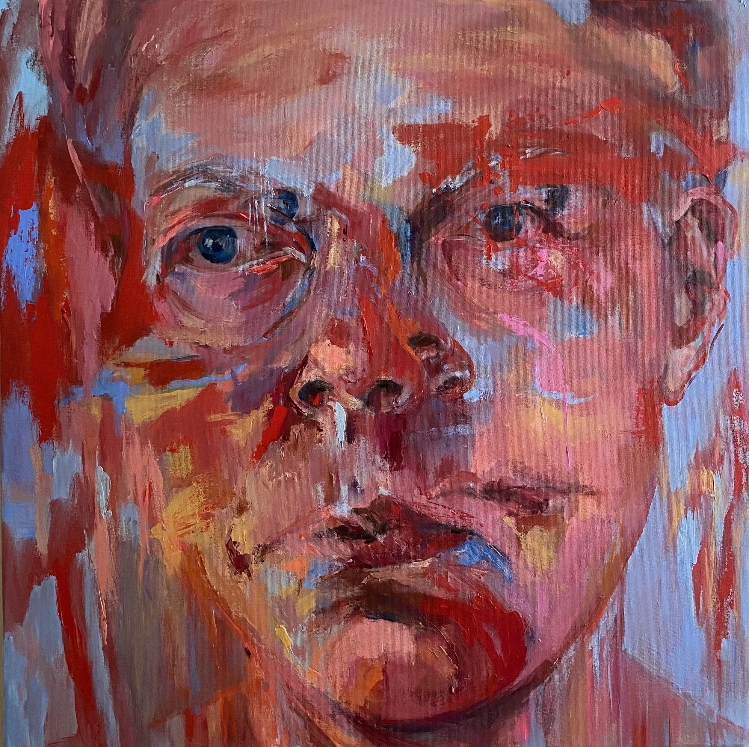 Versteckt, 2025
Acryl auf Leinwand, 100 x100