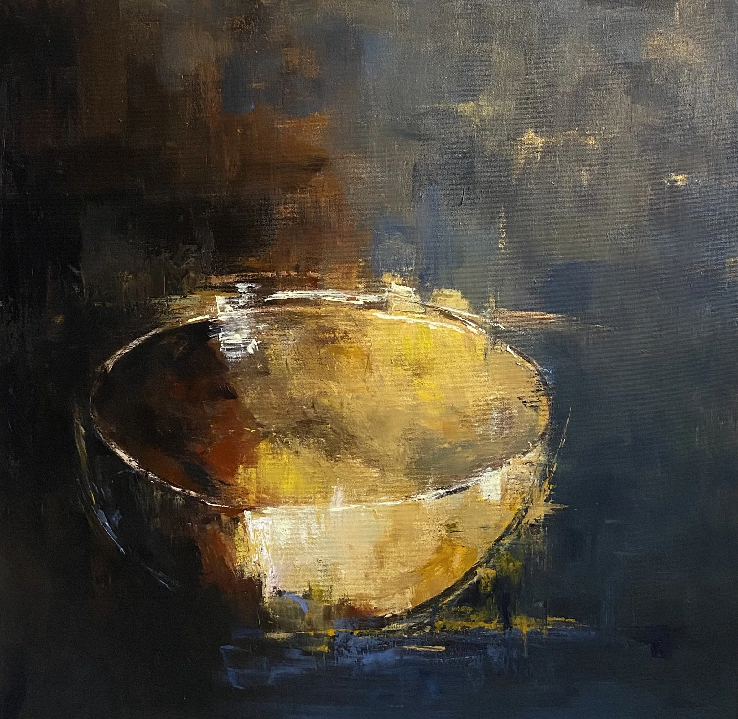 Zwischen Atem und Klang, 2025
Acryl auf Leinwand, 80 x 80cm