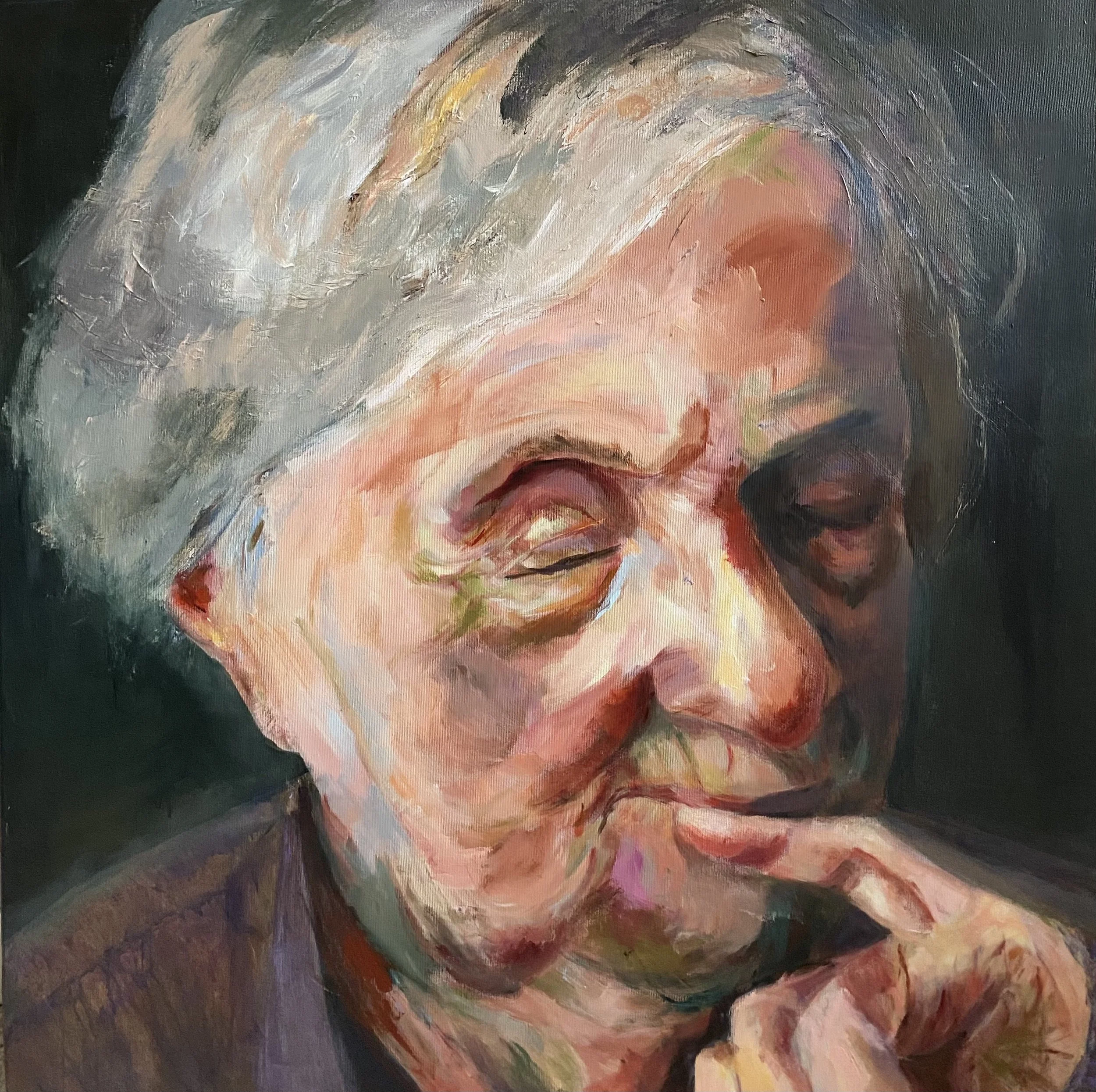 Ilse, 2024
Acryl auf Leinwand, 80 x 80 cm