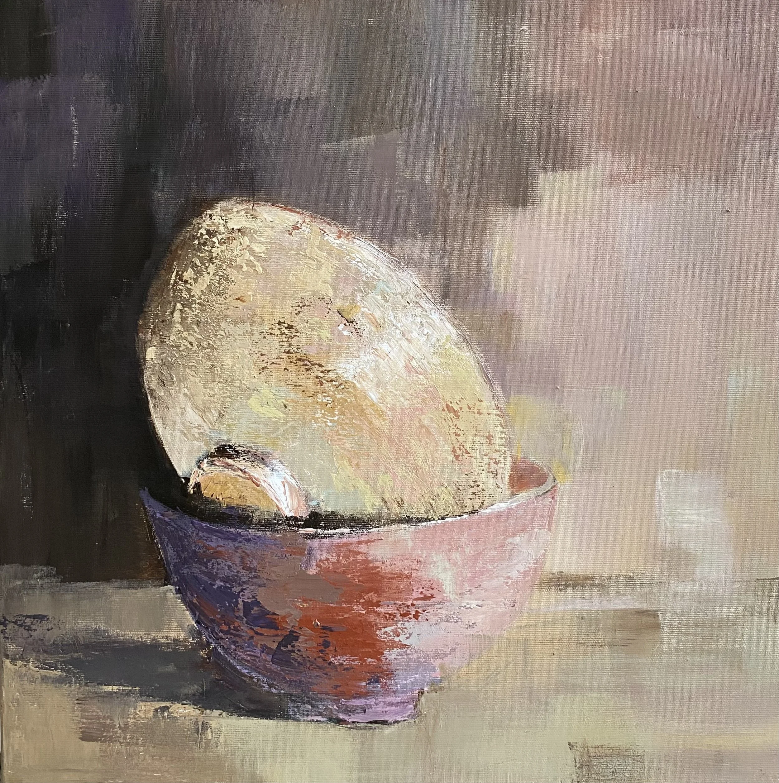 Raku bowls, 2023
Acryl auf Leinwand, 50 x 50 cm