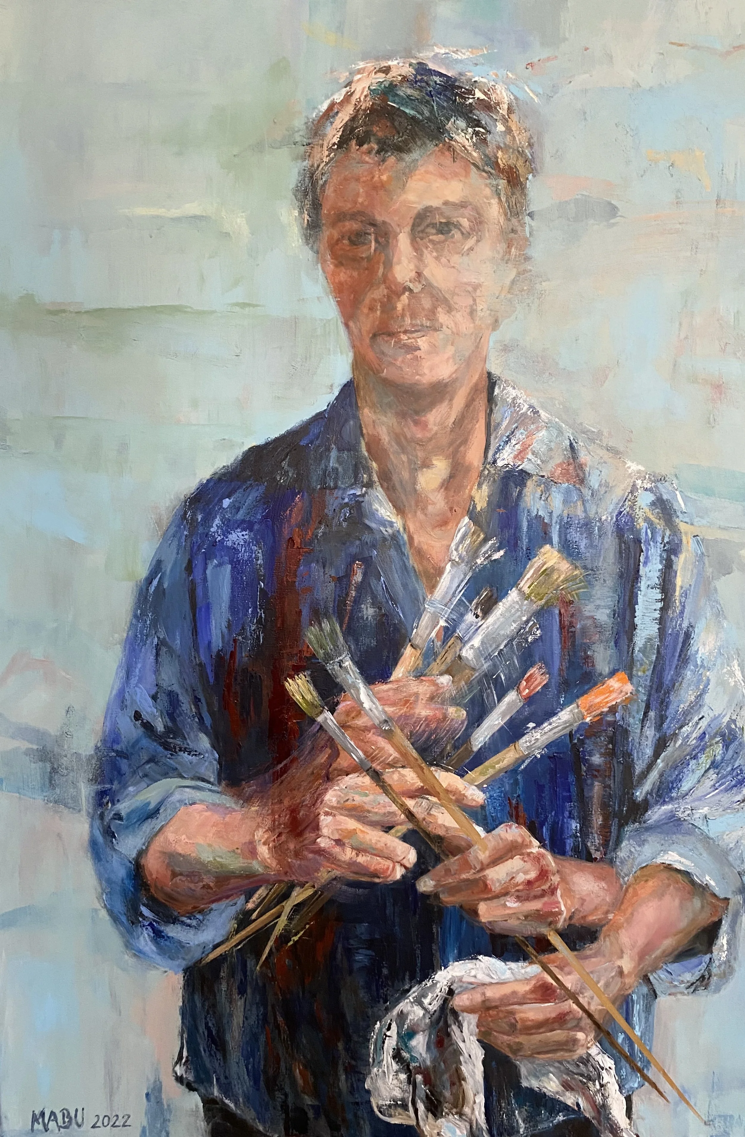 Mikado, 2023
Acryl auf Leinwand, 150 x 100 cm
