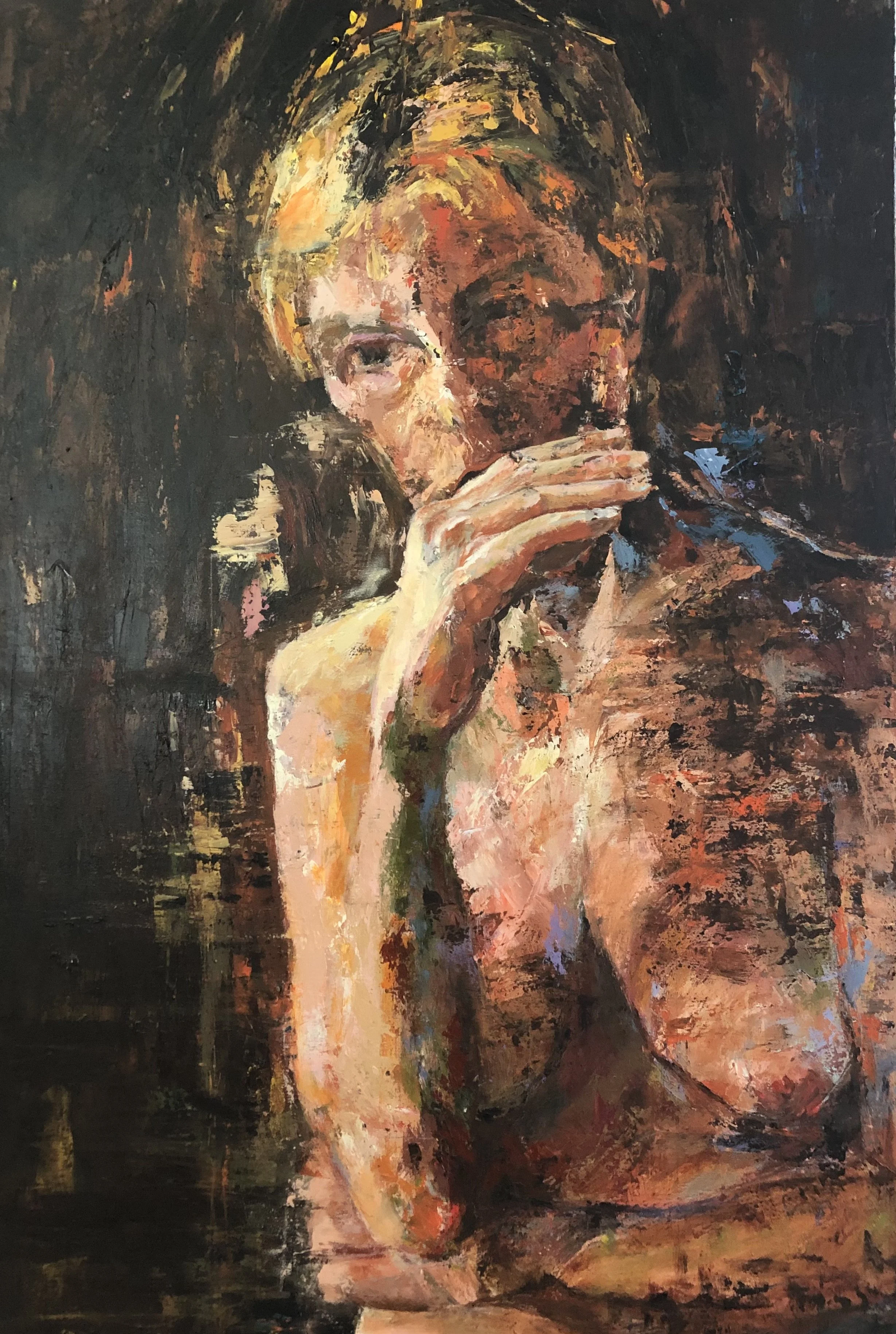 Das Selbst I, 2022
Acryl auf Leinwand, 120 x 80 cm