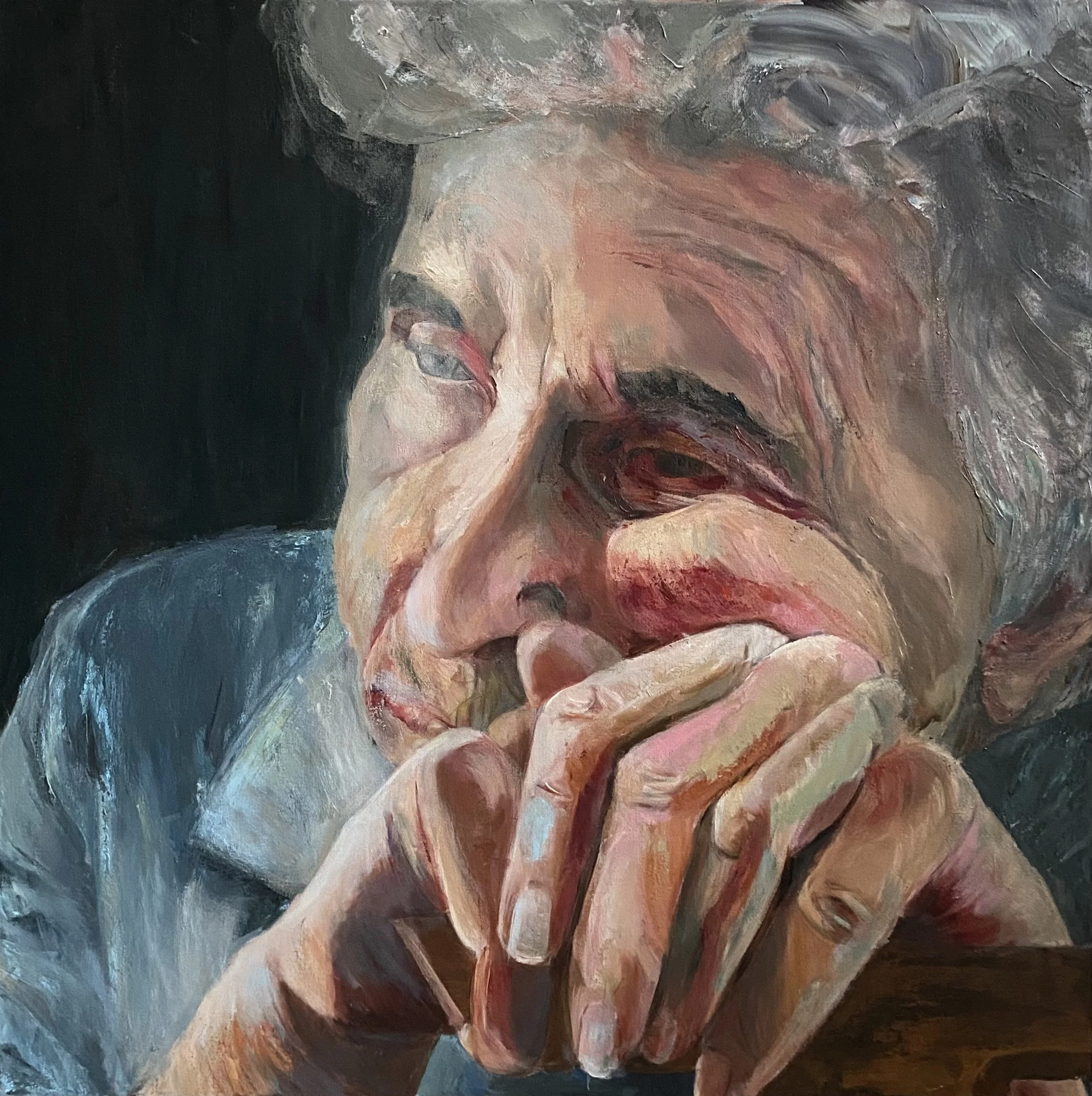 Helga, 2024
Acryl auf Leinwand, 80 x80 cm