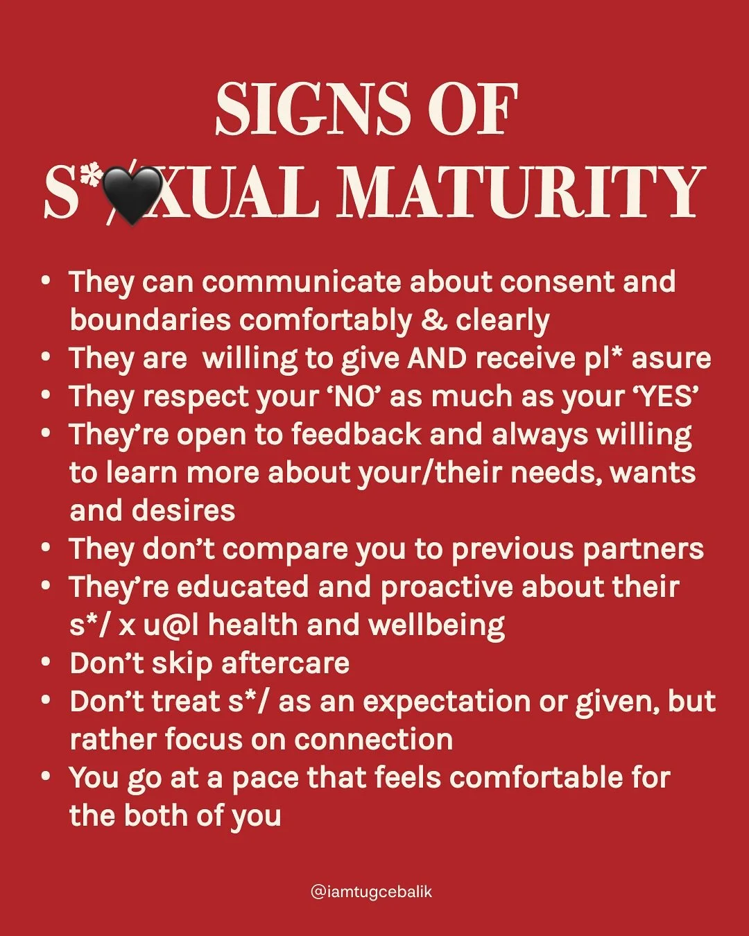 real chemistry starts with trust 🖤