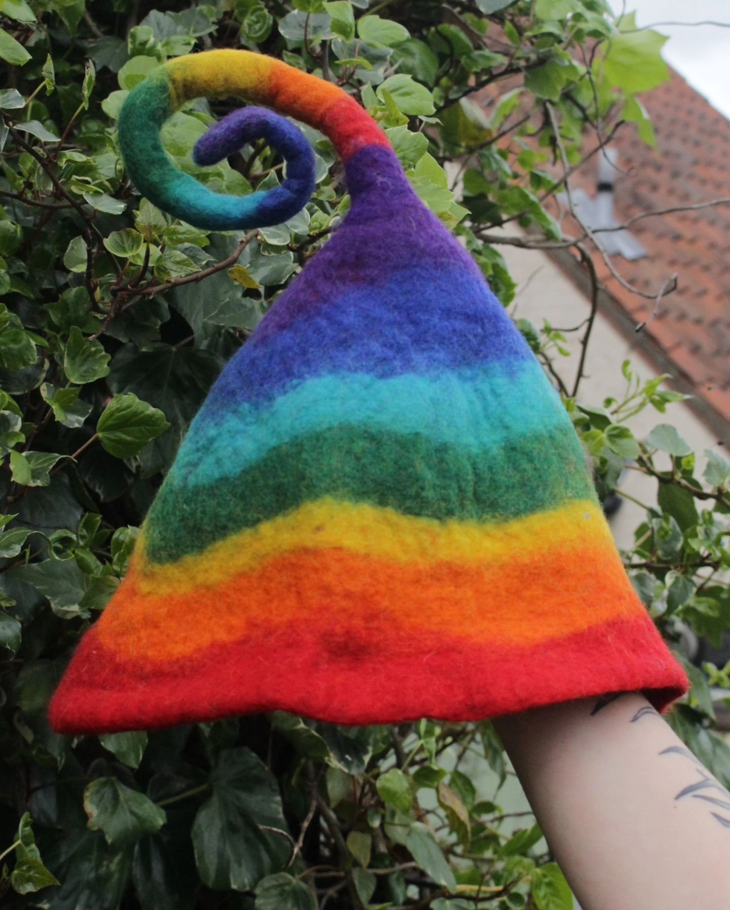our sweet felt hats are so joyous 🍄🌈 

&pound;25 each 

🌥 website 
www.theheadintheclouds.co.uk