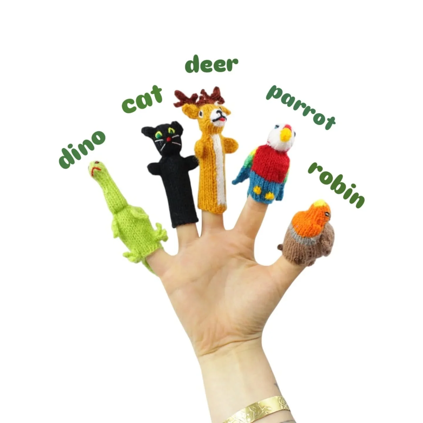 Meet the puppets!!

Come and meet our new range of finger puppets, &pound;3.50 each or two for &pound;6 ✨ 

🦕 😺 🦌 🦜 🐦 
🦒 🐕 🐘 🦁 🐸 
🐇 🐊 🐒 🦇 🐢 

Available in store &amp; on our website 

Love &amp; peace,
13 Pottergate