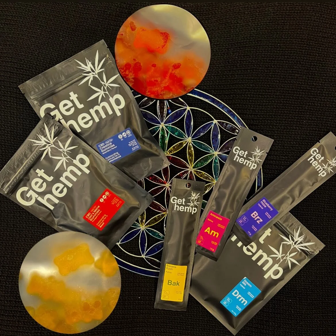 💫🔥 CBD PRE-ROLLS AND GUMMIES 🍬💫

We&rsquo;ve broadened our range of CBD Pre-Rolls and Gummies, with each strain/flavour thoughtfully formulated to aid and support your body. 

❤️&zwj;🔥 Pre-Rolls &pound;9 each, named after popular cannabis strain