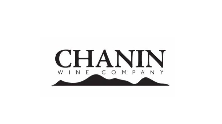 Chanin Wine Company logo with stylized mountain range.