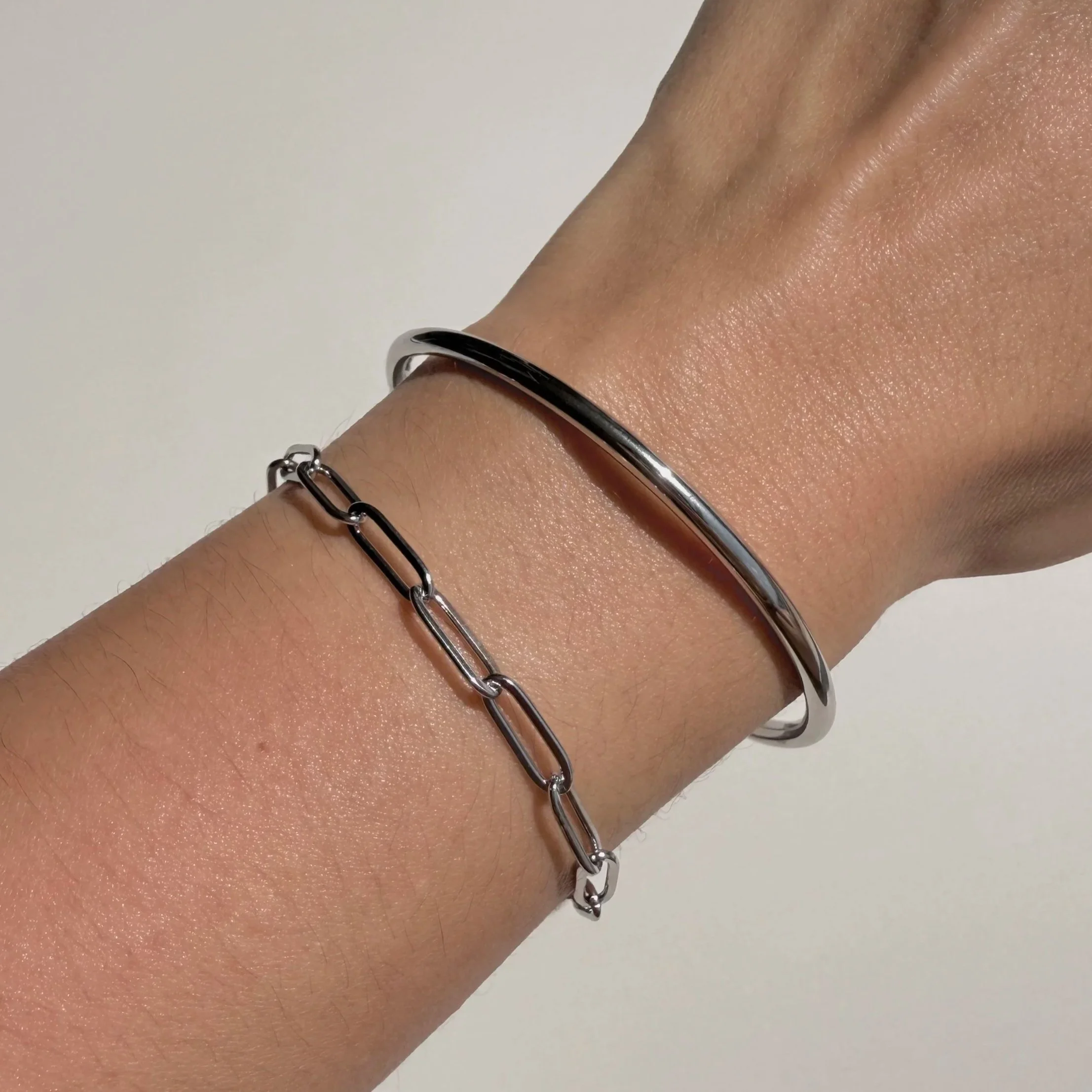 Paperclip Bracelet (Gold/Silver)