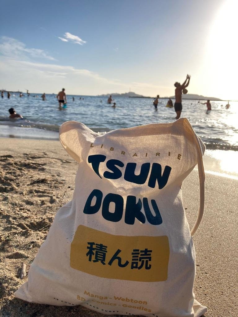 Tote bag Tsundoku Librairie Marseille