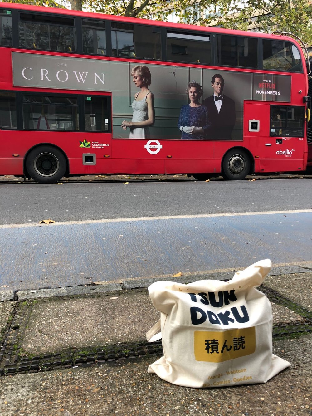 Tote Bag Tsundoku Librairie Londres