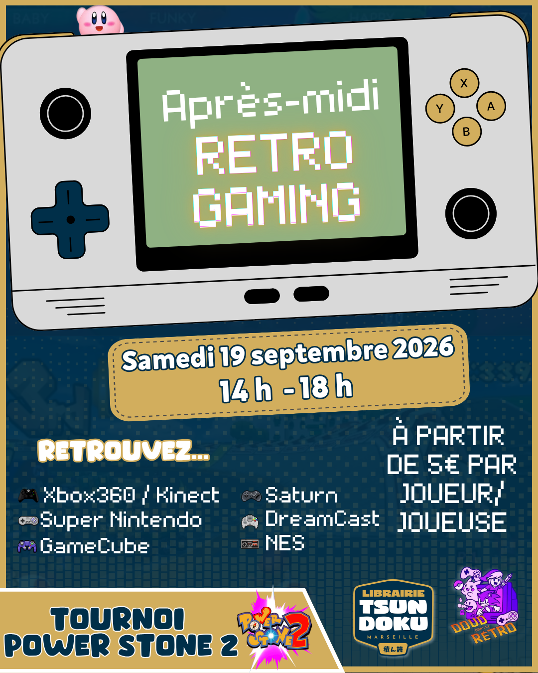 Après-midi retrogaming 👾🕹️