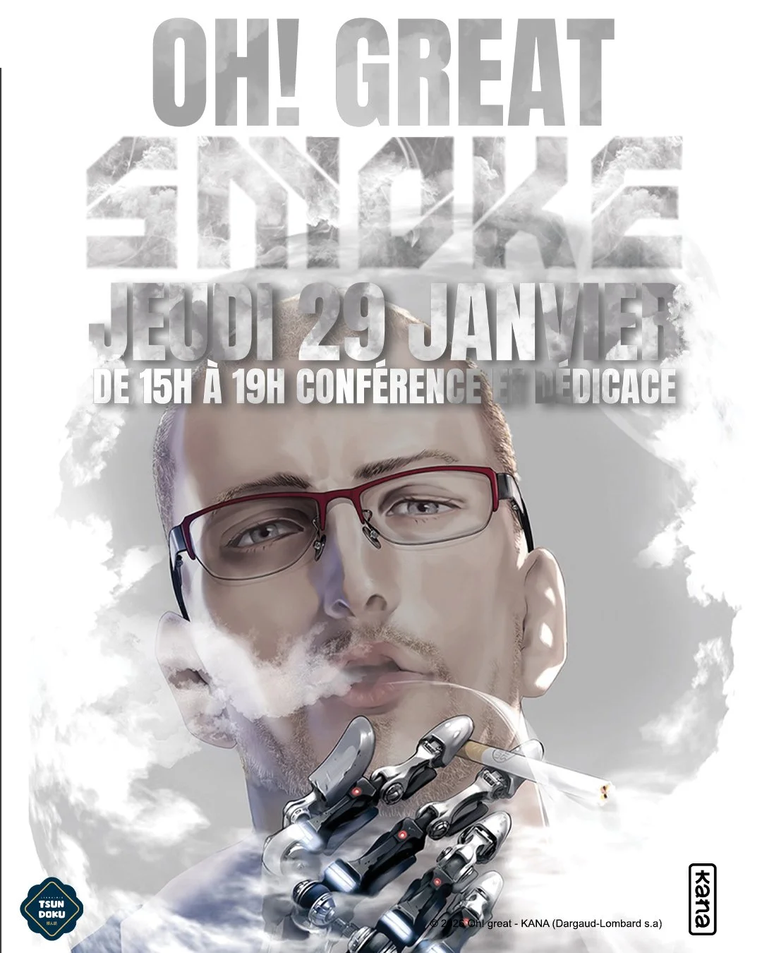 Oh! Great en dédicace à la librairie Tsundoku Marseille !