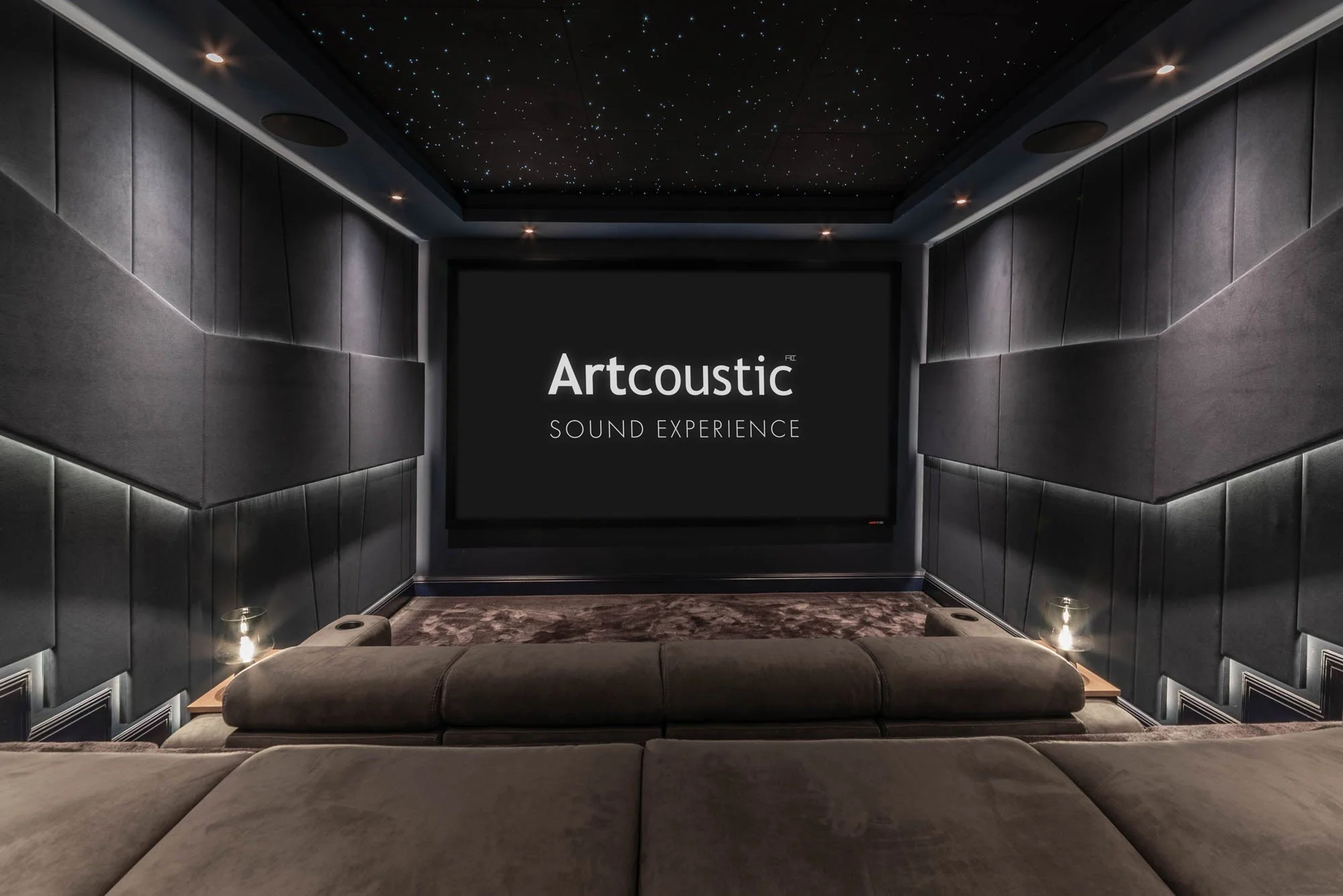 Dedicated dolby surround home cinema with artcoustic suround system