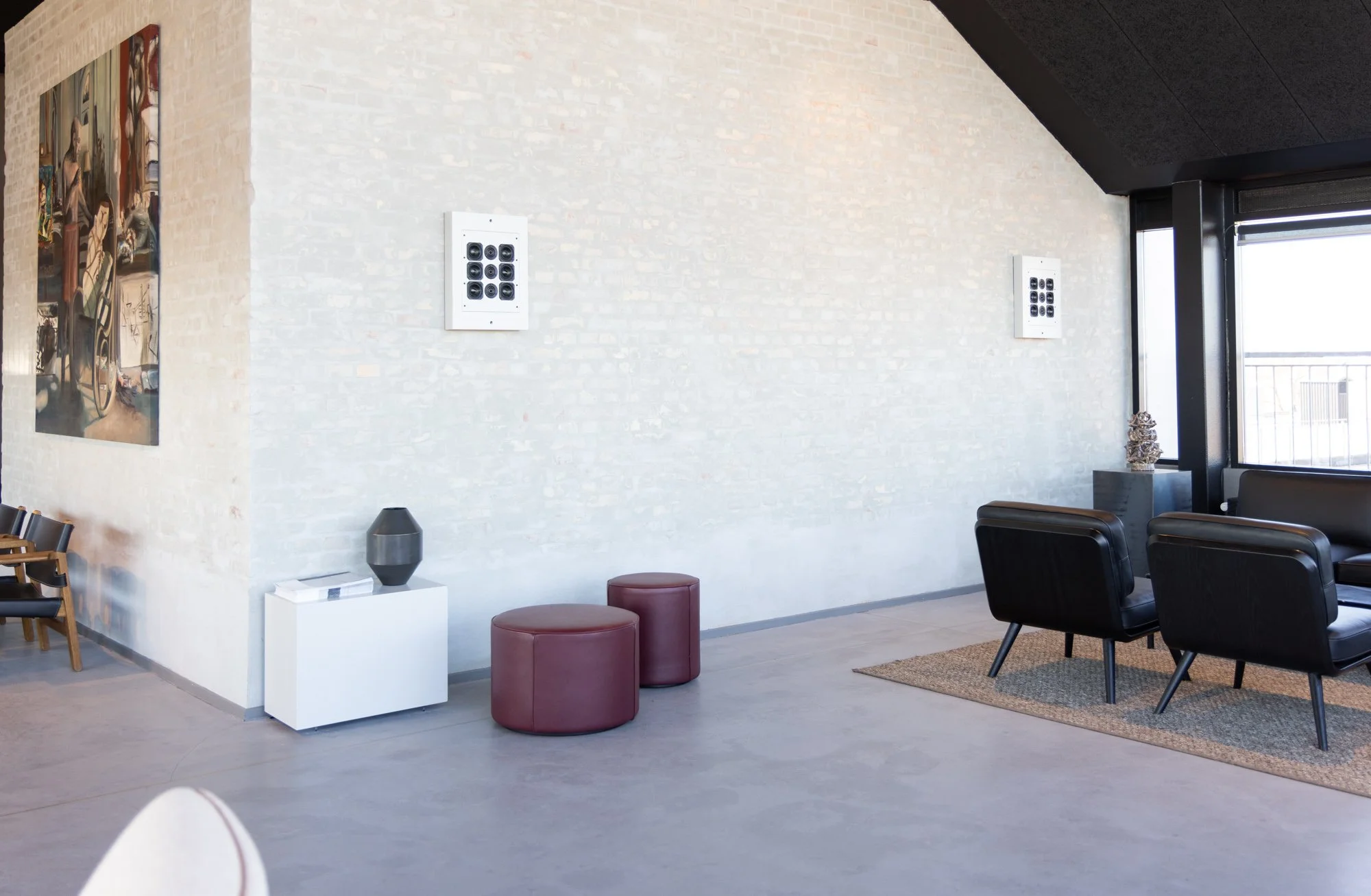 Fredericia Furniture Showroom with Sl Speakers