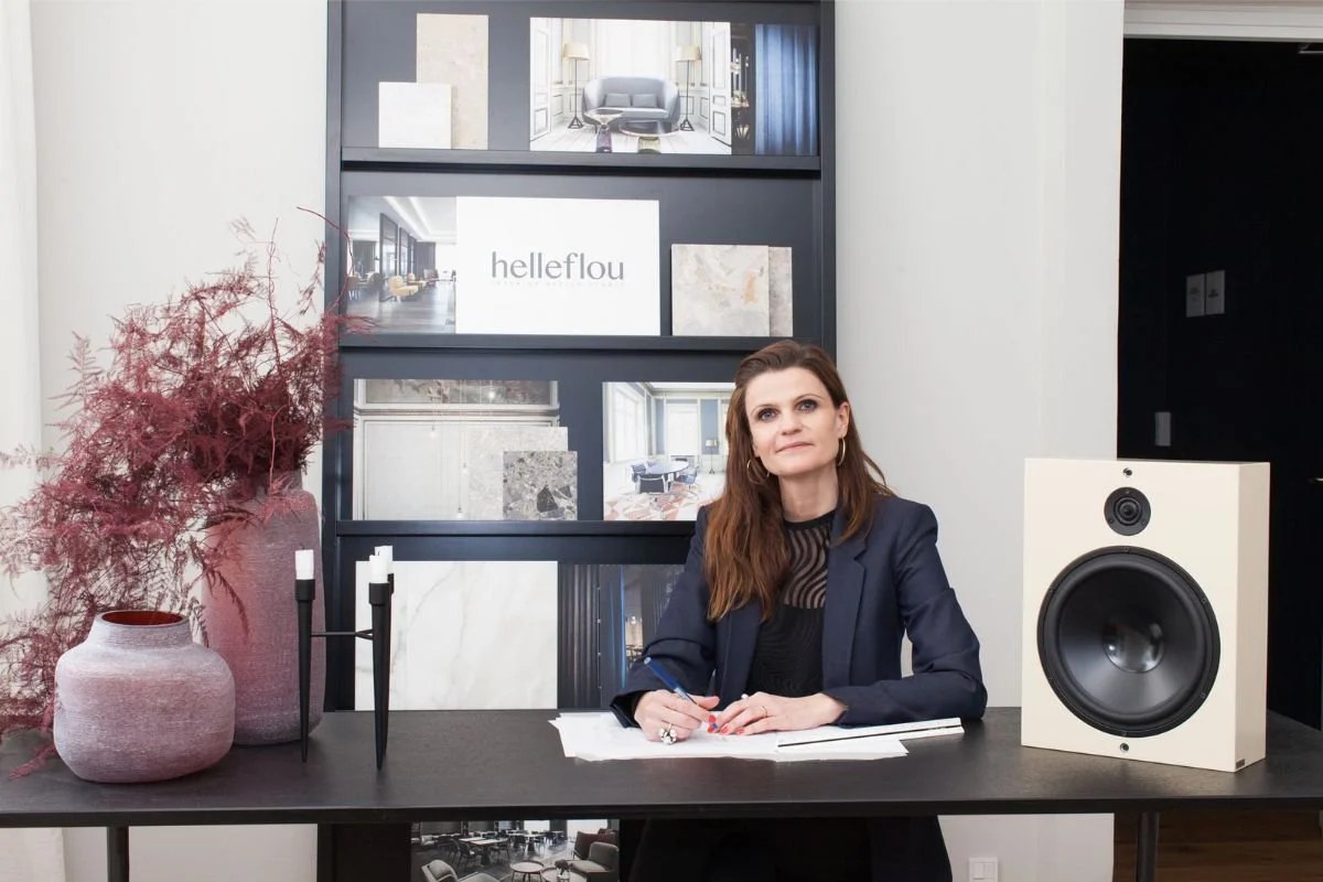 #myartcoustic Interior designer Helle Flou with CPH-10