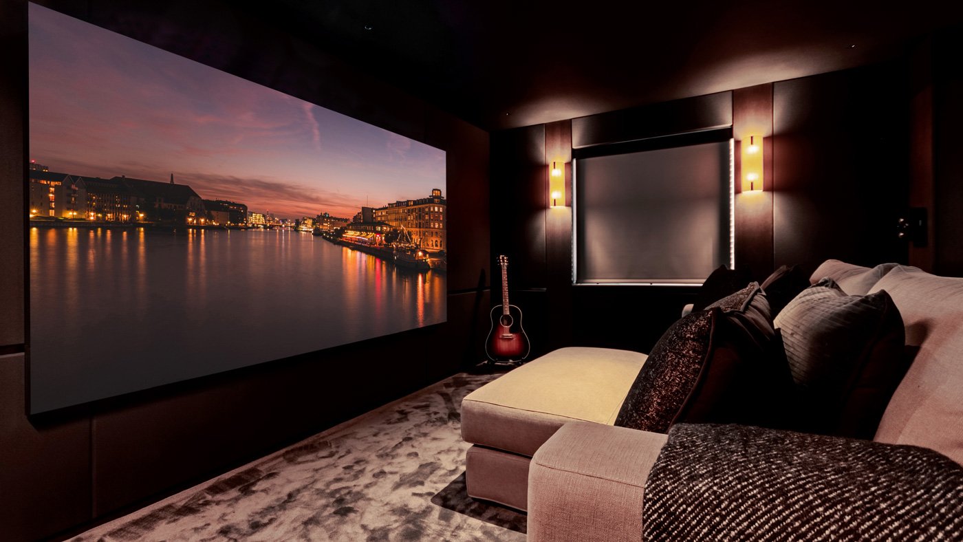 Dolby atmos home cinema with artcoustic sound system
