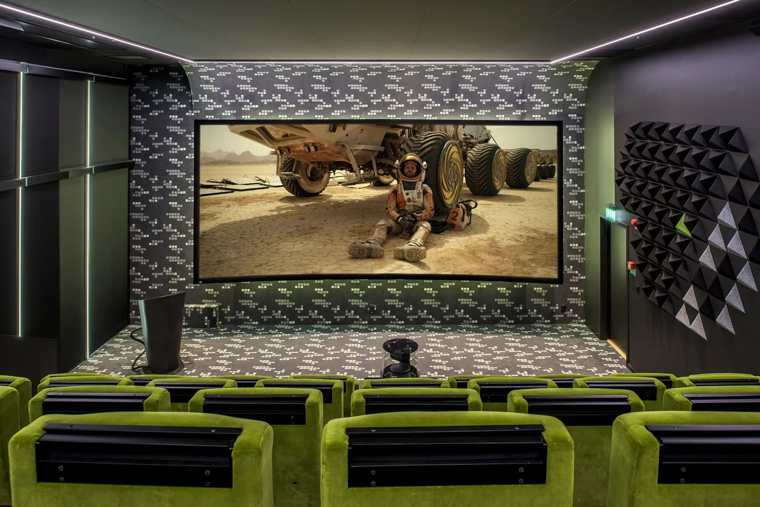 Spotify Headquarters cinema with Artcoustic sound experience