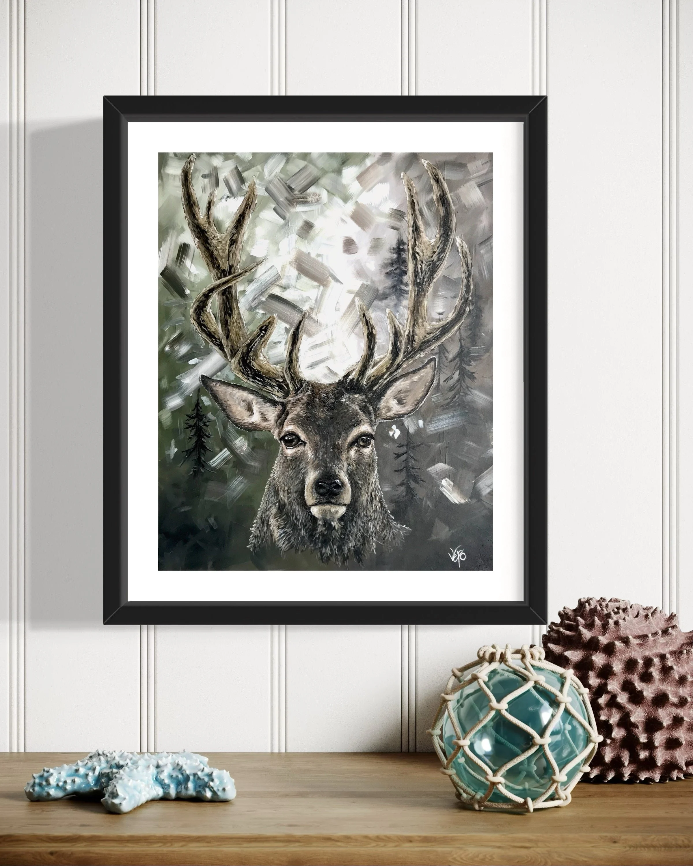 Art print 8,1/2 x 11 de l'oeuvre "Ti-Boy"