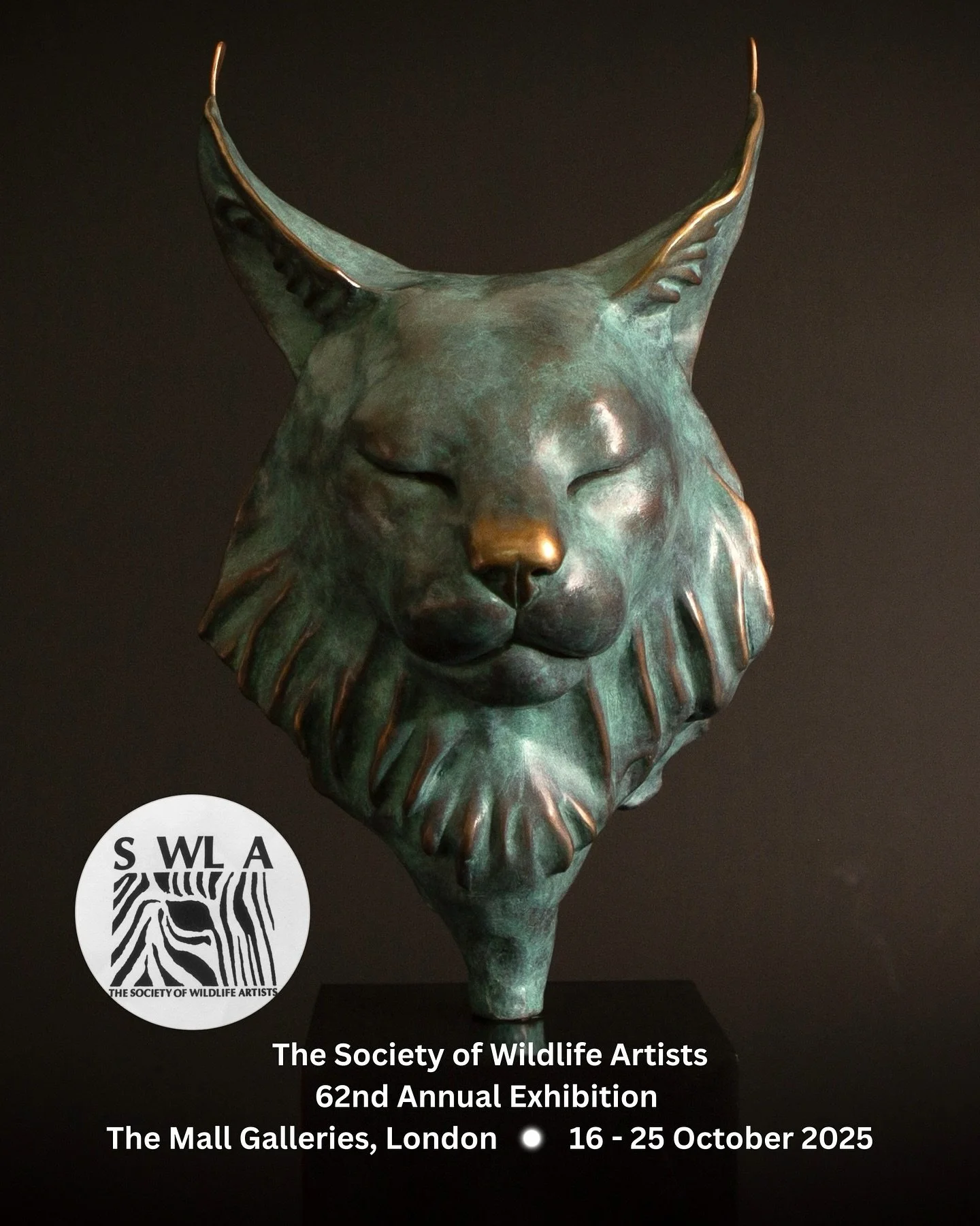 β¨ I’m absolutely delighted to share that my sculpture ‘Petra’ has been selected for The Society of Wildlife Artists 62nd Annual Exhibition - The Natural Eye 2025 π
This prestigious exhibition will be held at The Mall Galleries, Lo