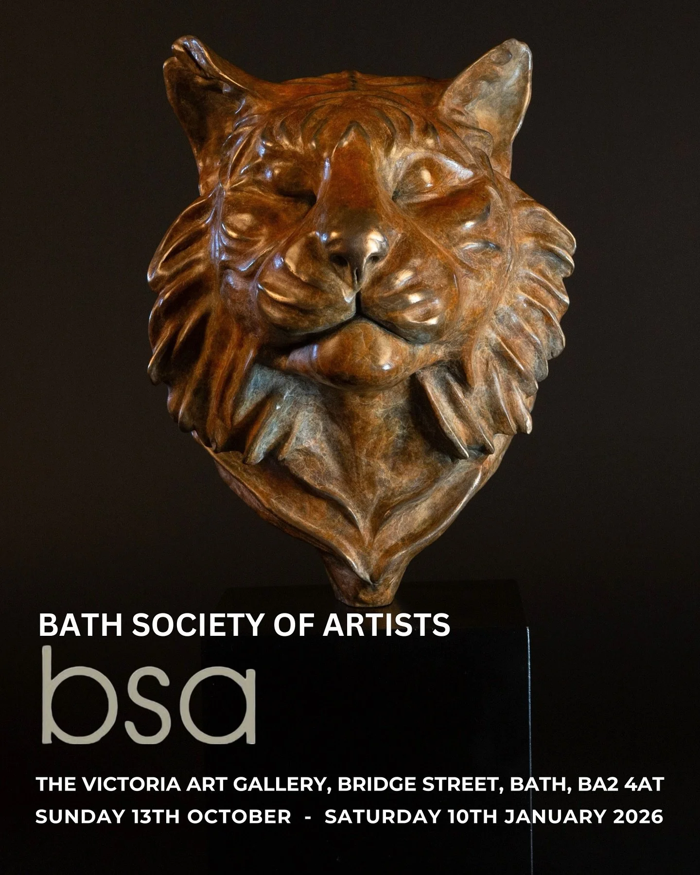I’m beyond delighted (and a little emotional) to share that my bronze sculpture MELINDUNGI PUNA has been selected for the Bath Society of Artists 120th Open Exhibition. Thank you @bath_society_of_artists for including my work, it truly means th