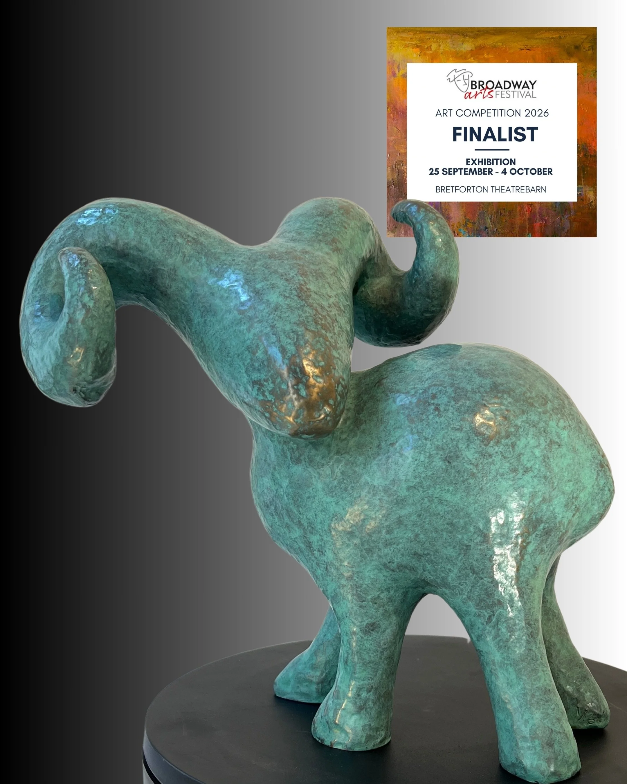 📣 Super excited to share that my Totem Ram has been selected by @broadwayartsfestival as a Finalist 💃🏼🍾🎉🙏🏼 I LOVE this exhibition and I am so privileged to have been selected three years in a row 🙏🏼 Thank you to the selection judges 🙏🏼🧡

