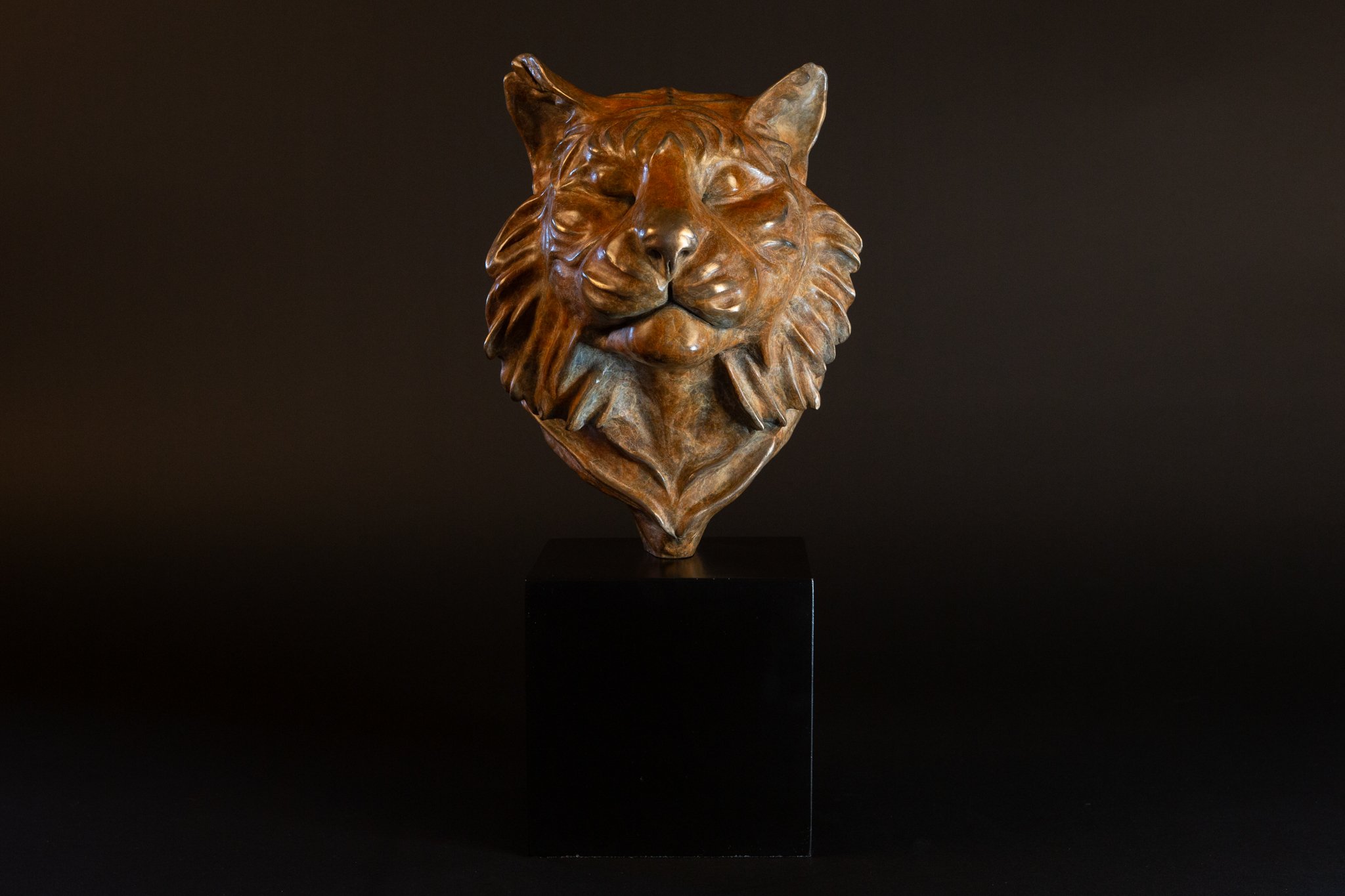 FOUNDRY BRONZE PUNA IN NATURAL ORANGE PATINA