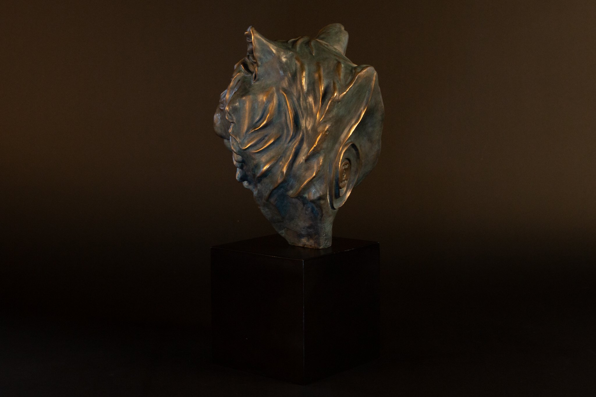 FOUNDRY BRONZE PUNA WITH VERDIGRIS GREEN PATINA
