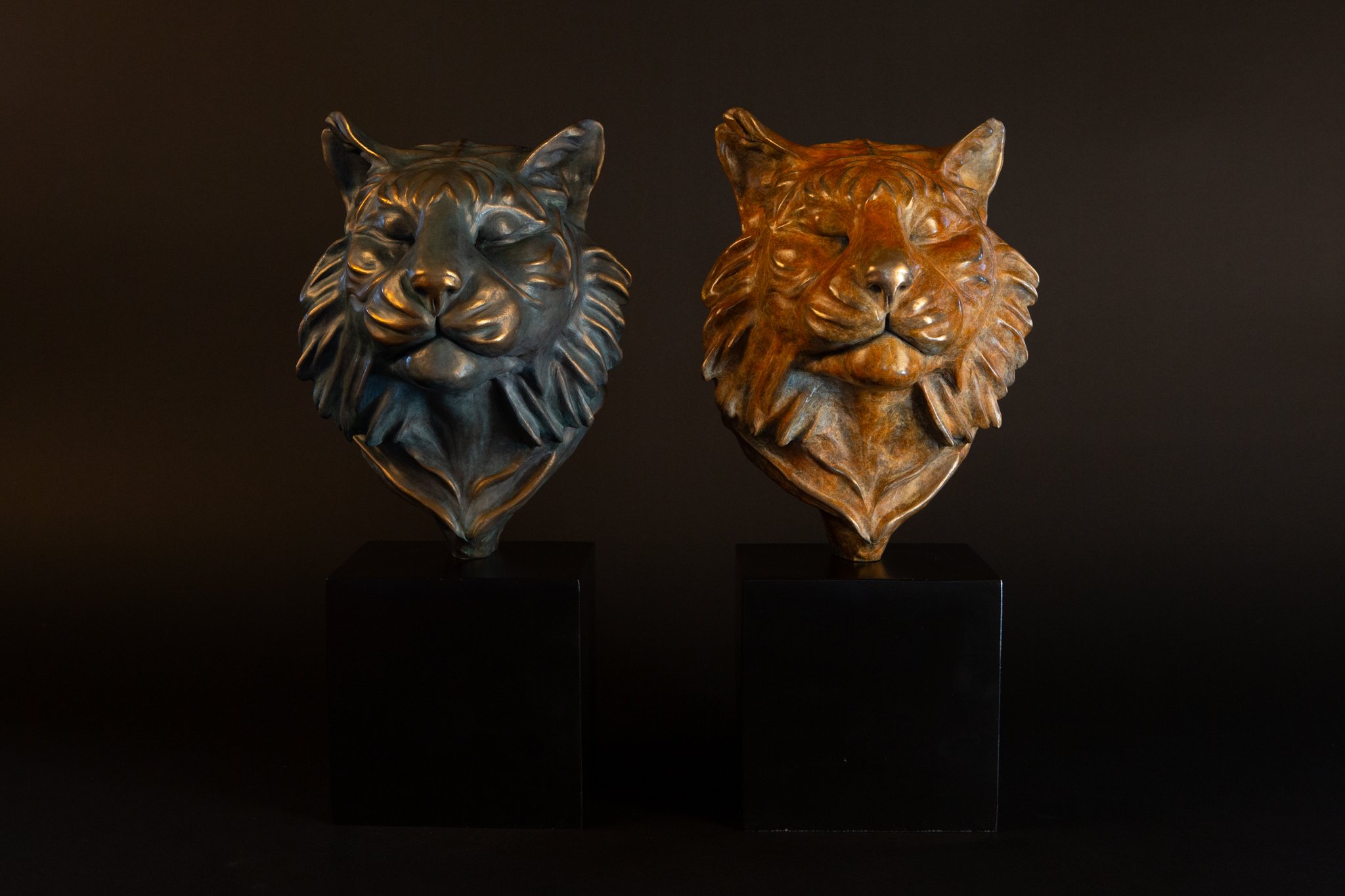 FOUNDRY BRONZE PUNA - NATURAL ORANGE PATINA OR VERDIGRIS GREEN PATINA