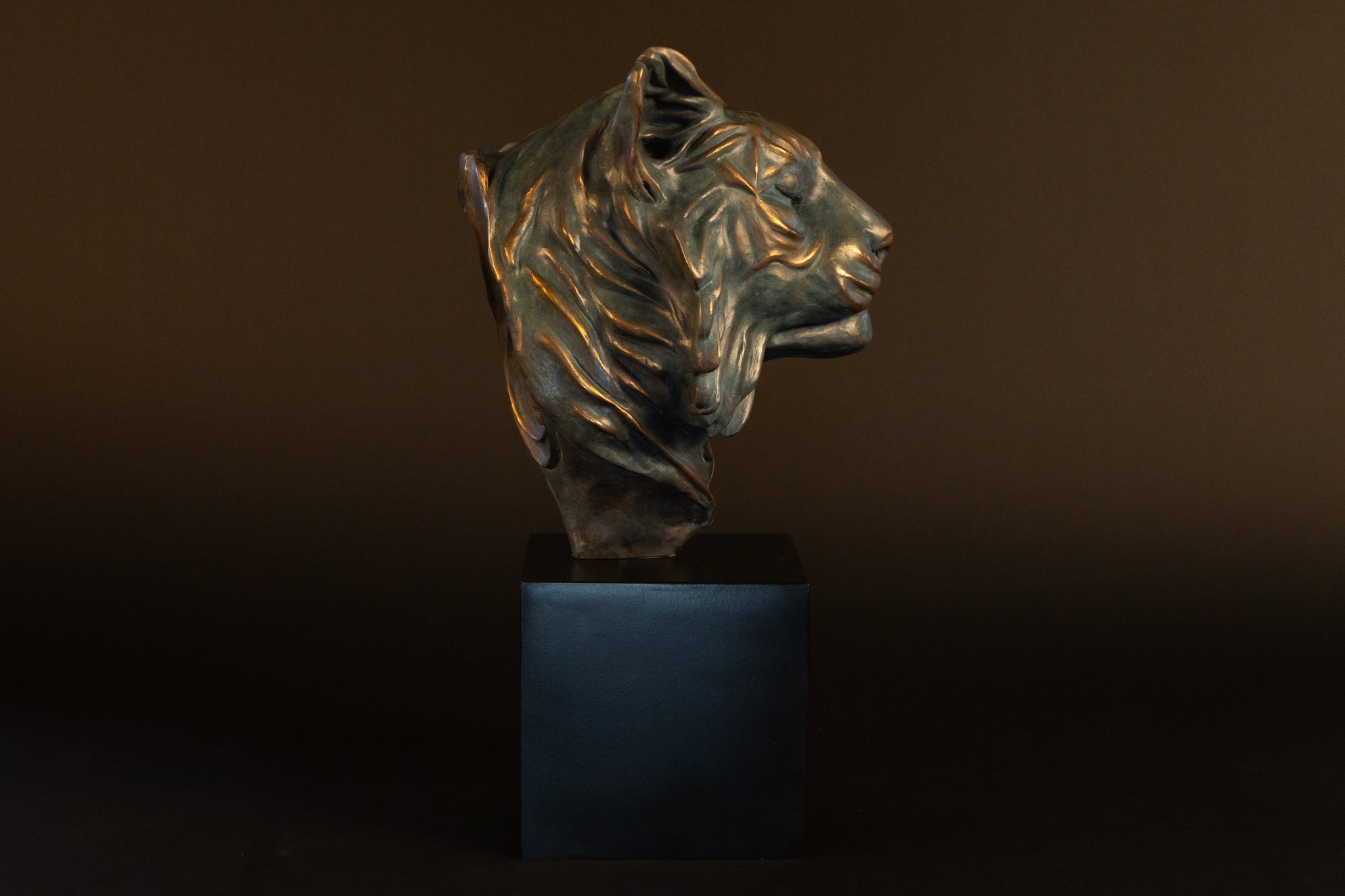 FOUNDRY BRONZE PUNA WITH VERDIGRIS GREEN PATINA