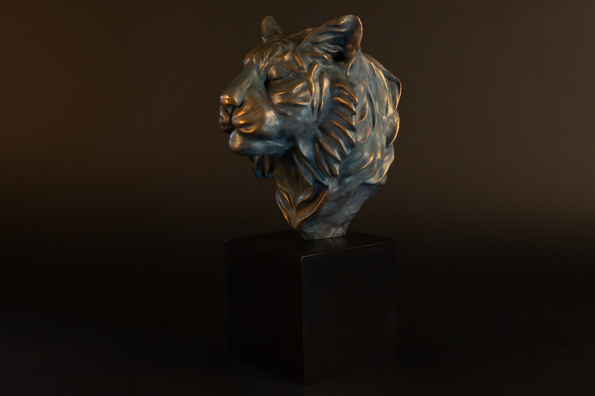 FOUNDRY BRONZE PUNA WITH VERDIGRIS GREEN PATINA