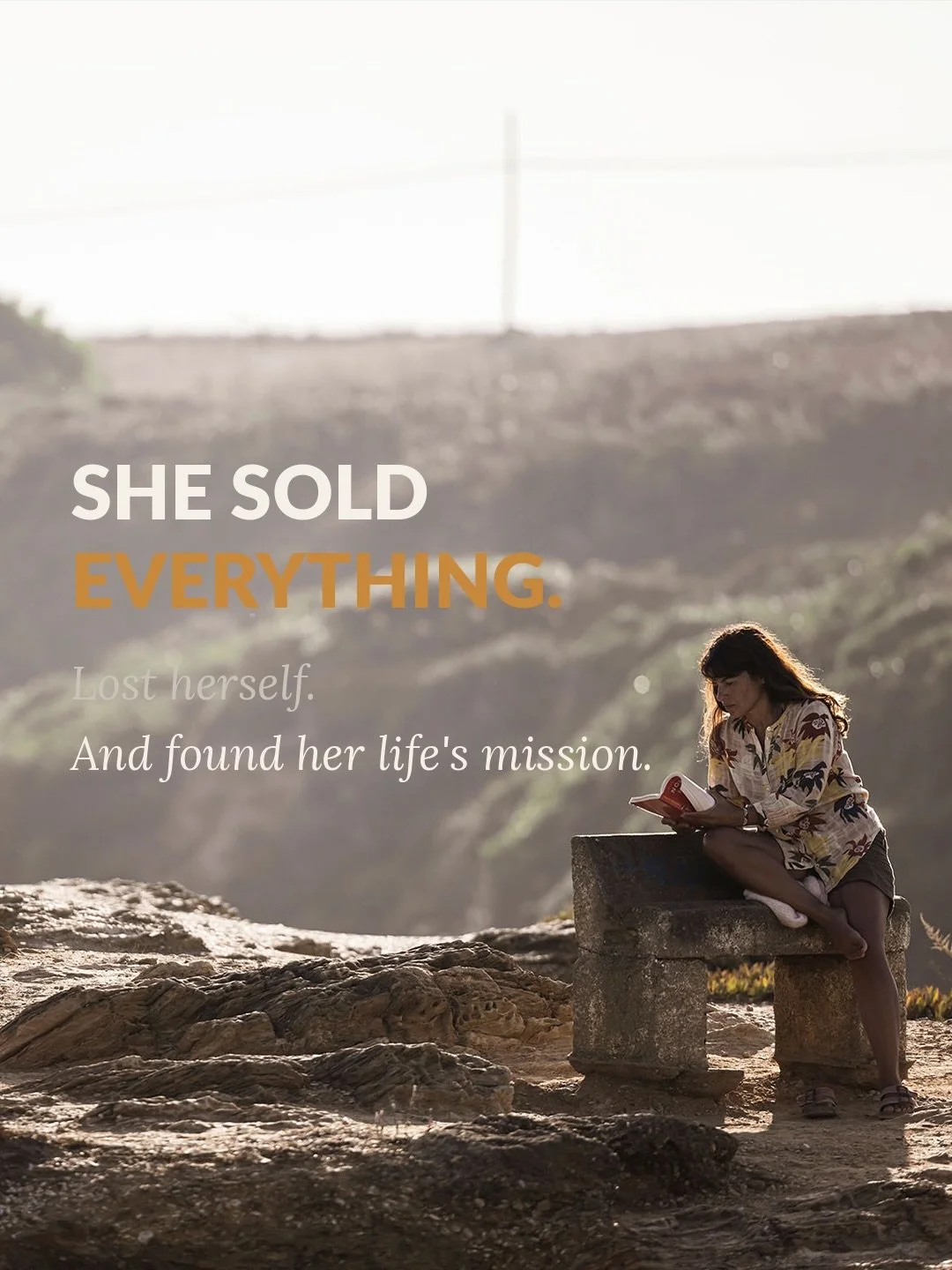 I want to introduce you to someone special.

Cila d&rsquo;Oliveira is one of my dear friends. She&rsquo;s also one of the bravest people I know. She sold her business, lost herself trying to figure out what was next, confronted childhood trauma she&r