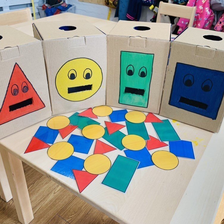 Nursery School have been feeding the monsters some shapes today in order to practise their shape recognition skills
🟢🔷🟨
.
.
.
#earlymaths #eyfs #maths #shapes #shaperecognition #earlyeducation #shapemonster #monton #montonvillagenursery