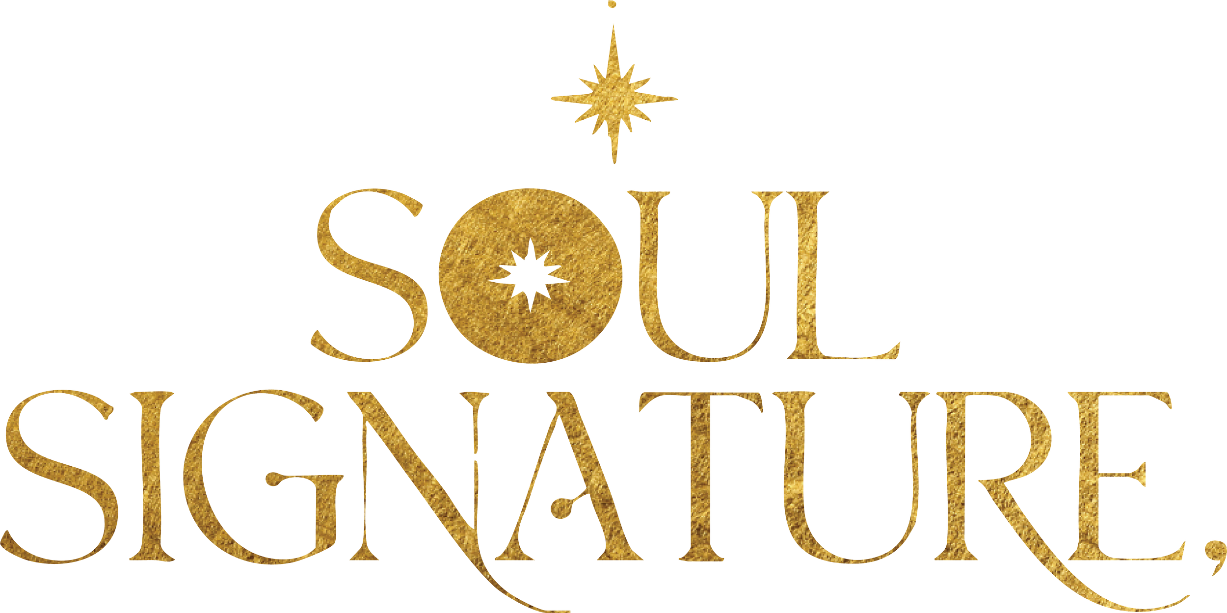 Decorative text reading 'Sleigh' and 'Gift' in gold glitter font with a star ornament on top.