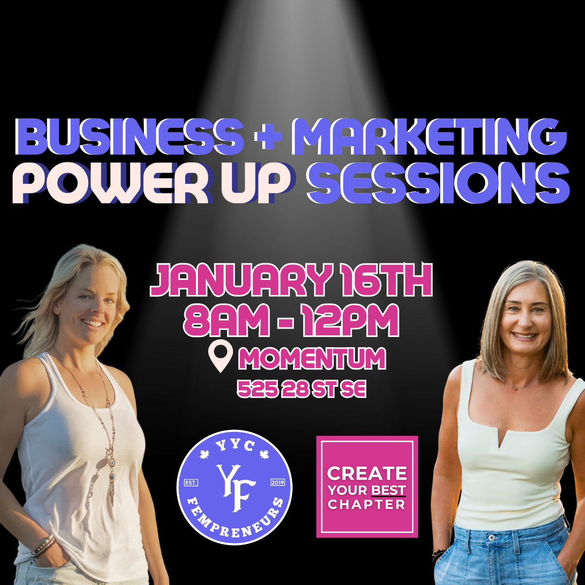 BUSINESS + MARKETING POWERUP SESSION