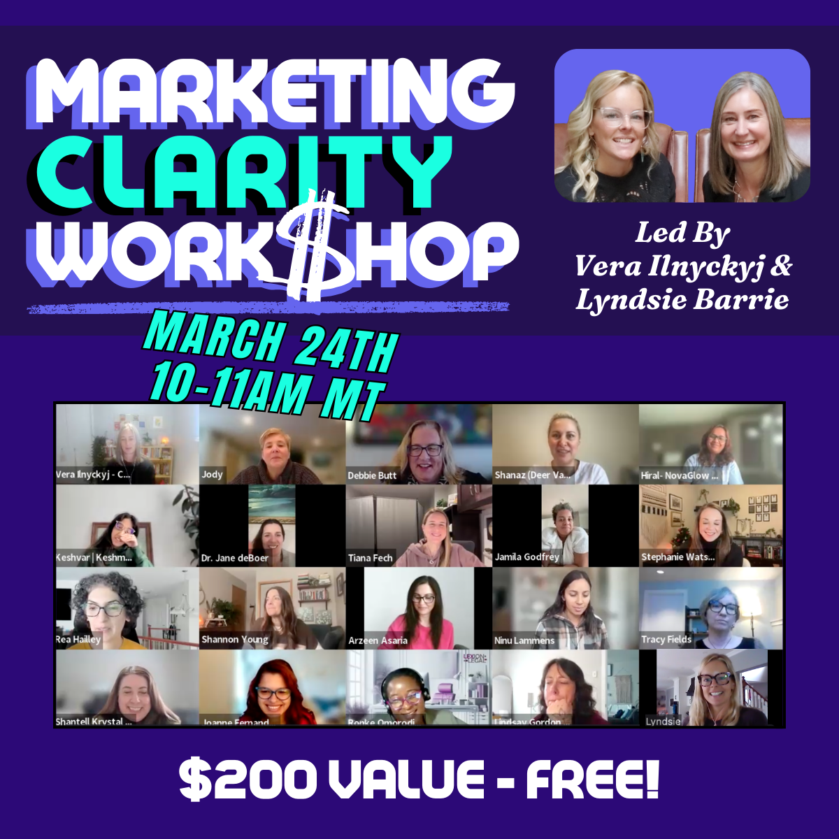 Marketing Clarity Workshop (FREE)