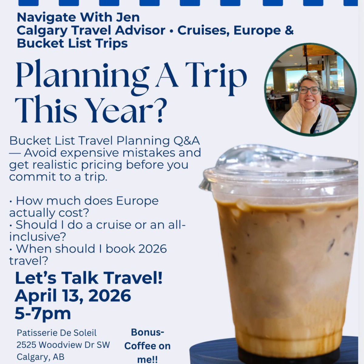 Bucket List Travel Planning Coffee Chat - FREE