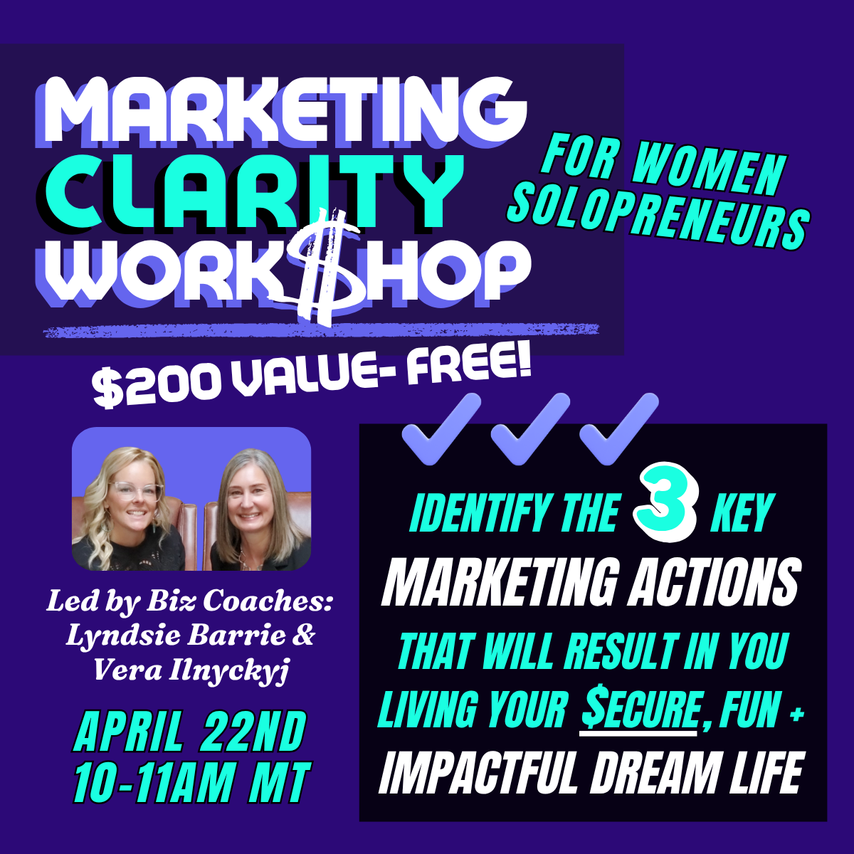 Marketing Clarity Workshop - FREE