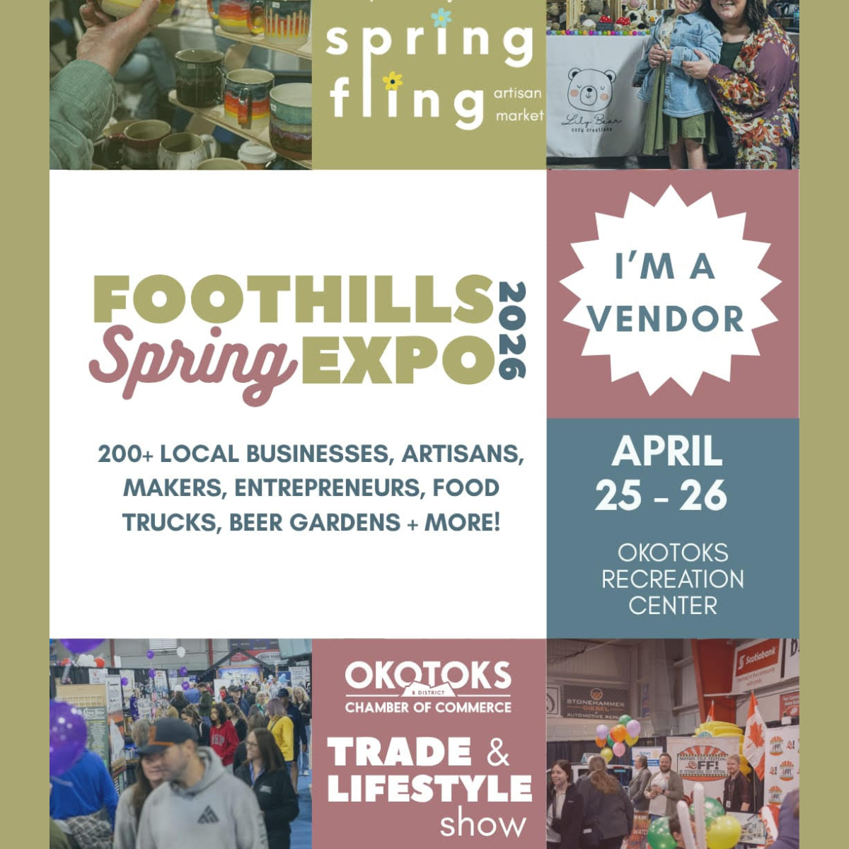 2026 Foothills Spring Expo - Okotoks Trade &amp; Lifestyle Show