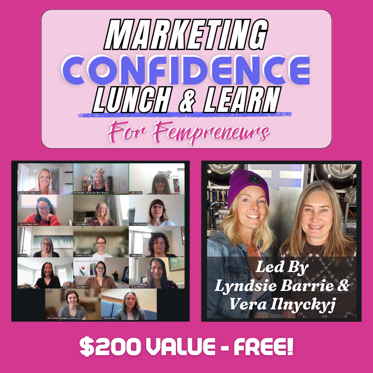 FREE Marketing Confidence Lunch &amp; Learn for Fempreneurs