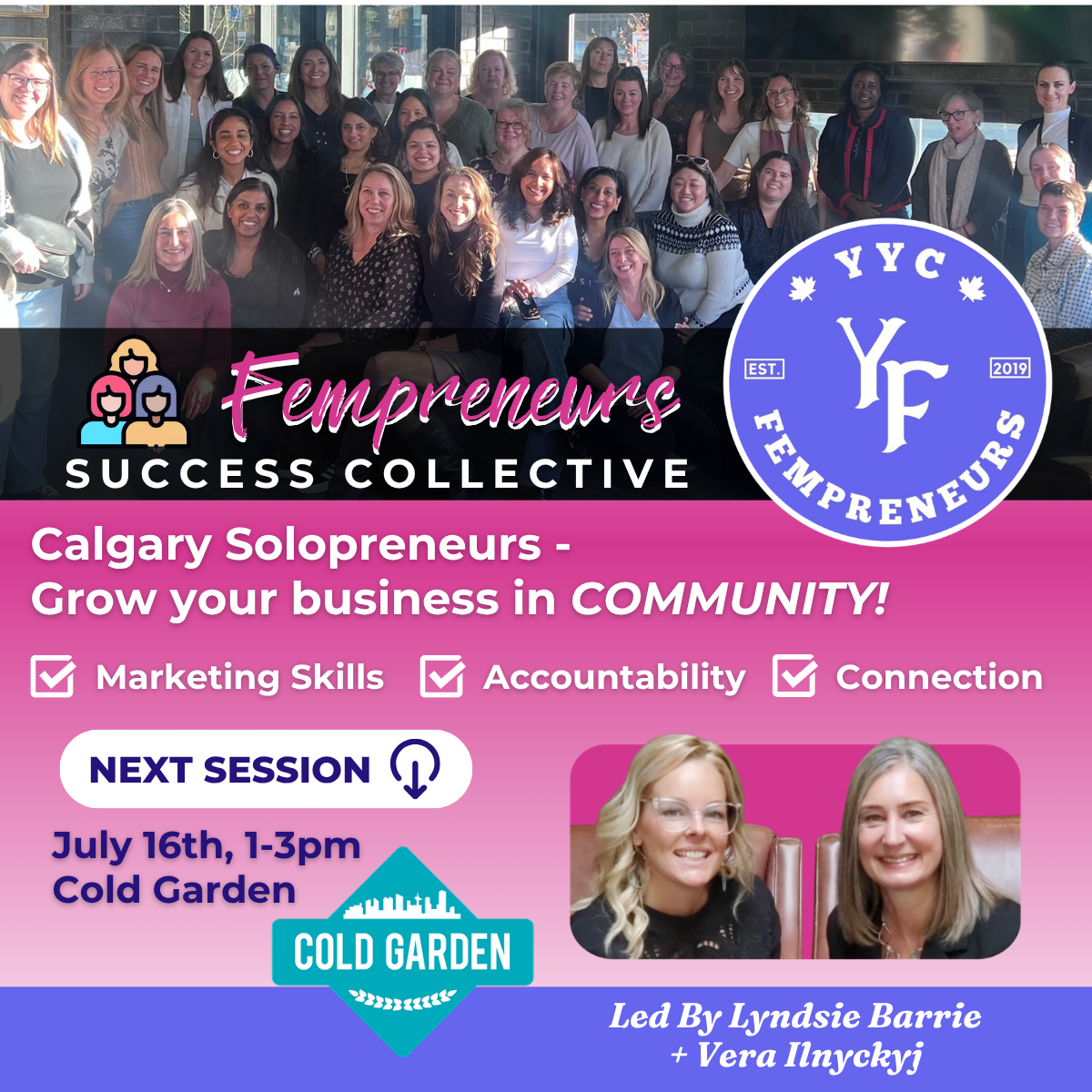 Fempreneurs Success Collective - a community for women solopreneurs 