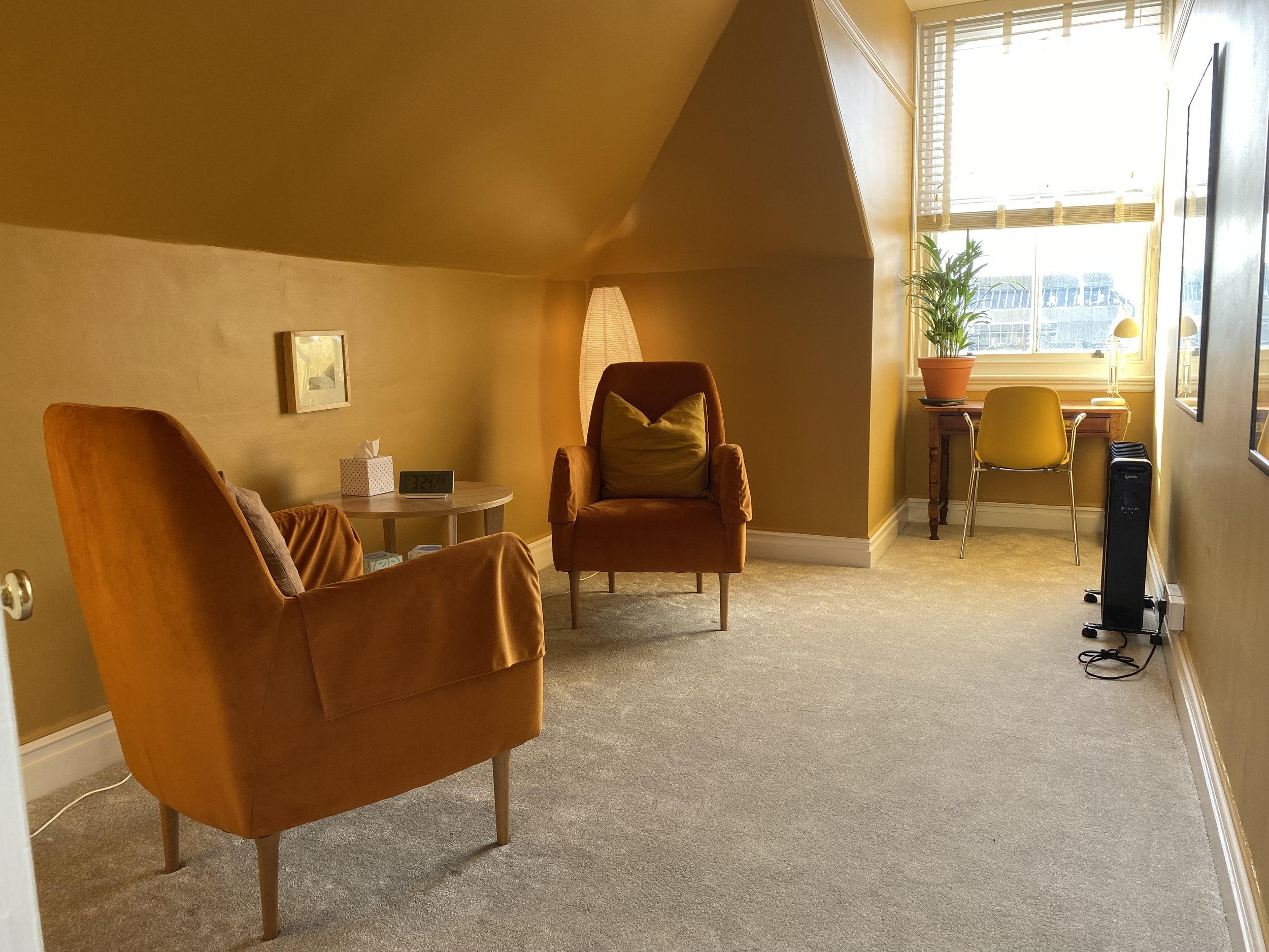 Therapy room on New Road, Brighton