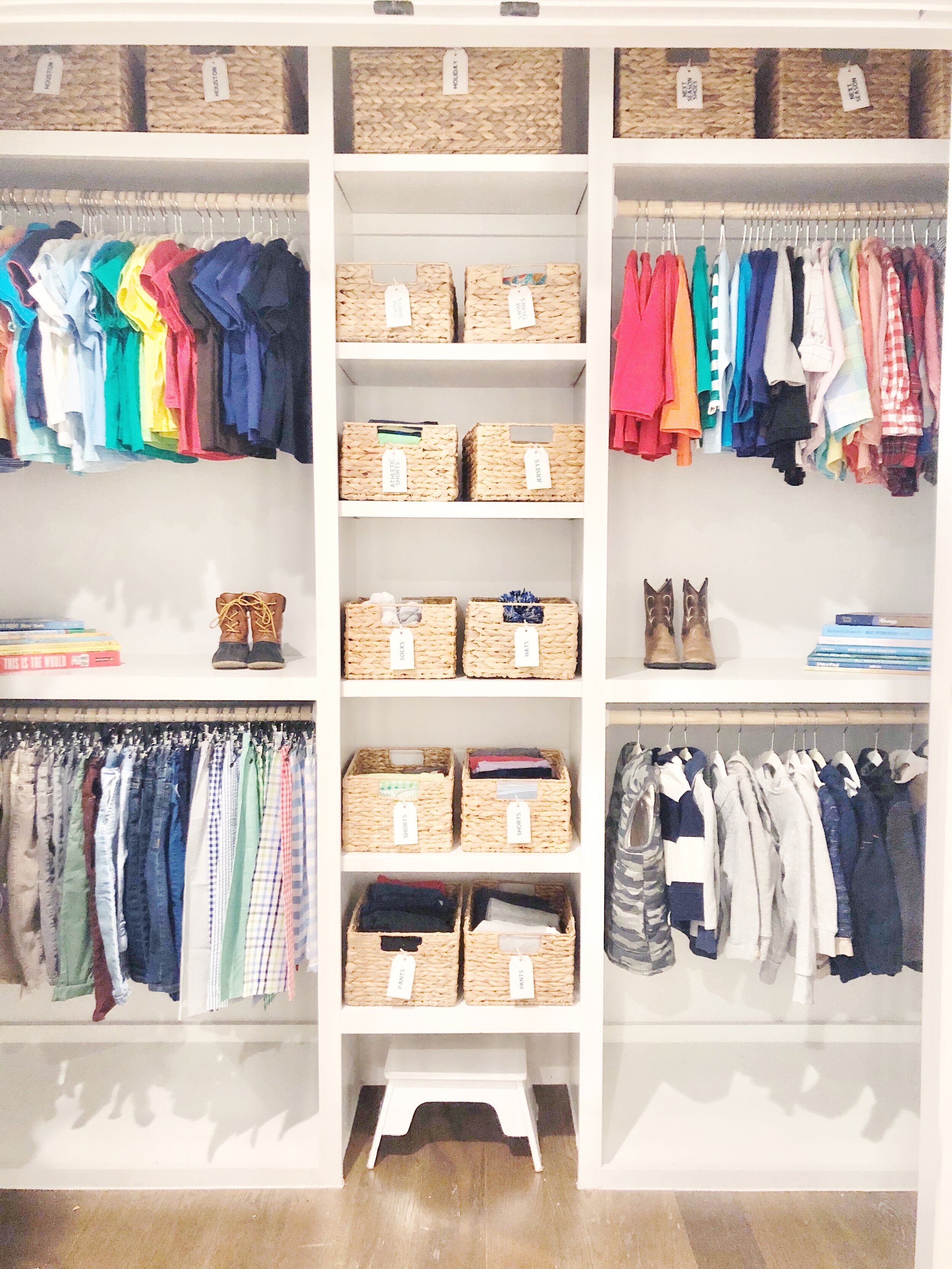 Just Organized By Taya's Top Tips for Kids' Closet Organization